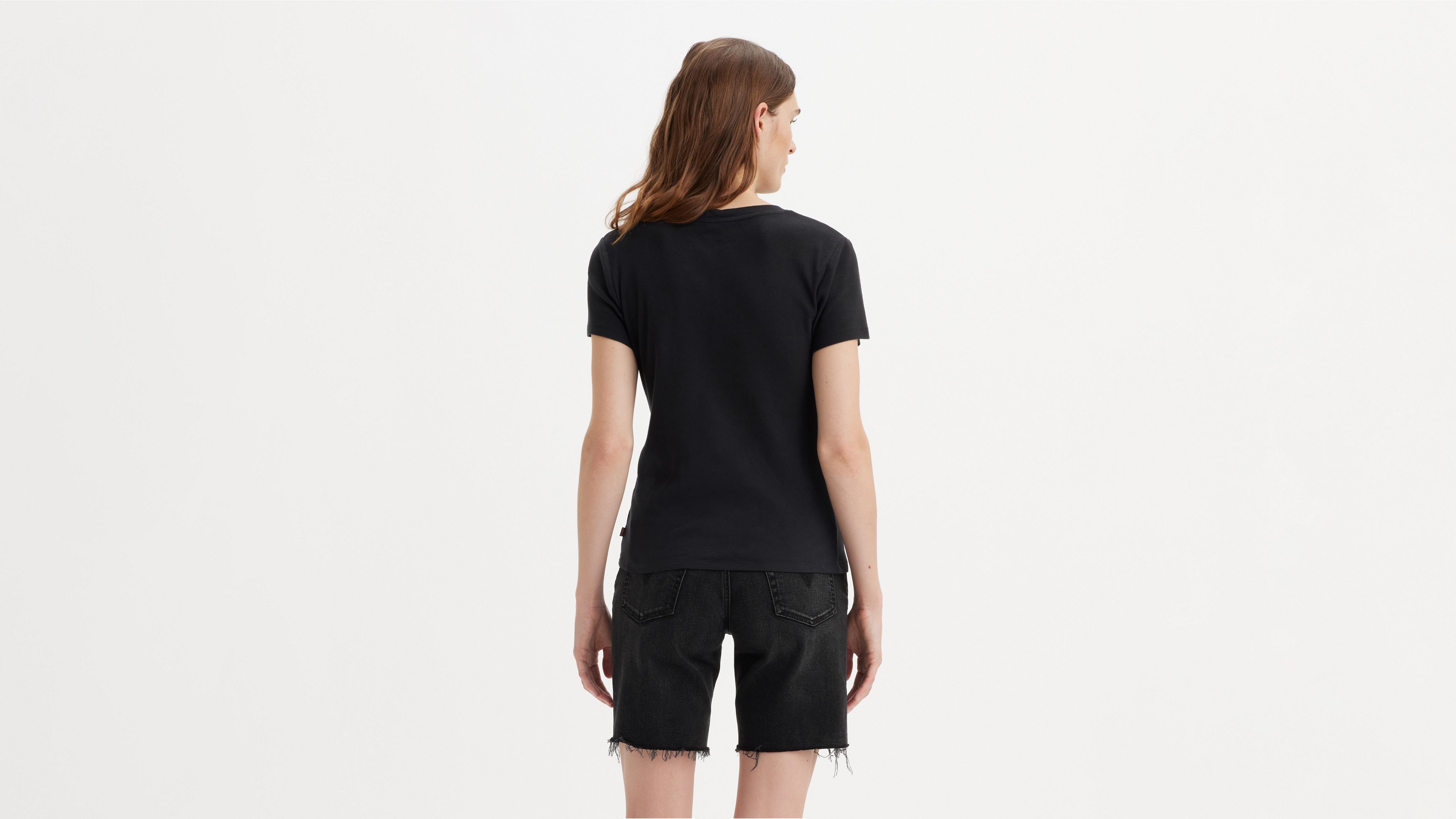 ★GENERAL IDEA★ Essential Easy U-Neck T-Shirt BLACK WBD3L01 71NECnSQOOL.jpg