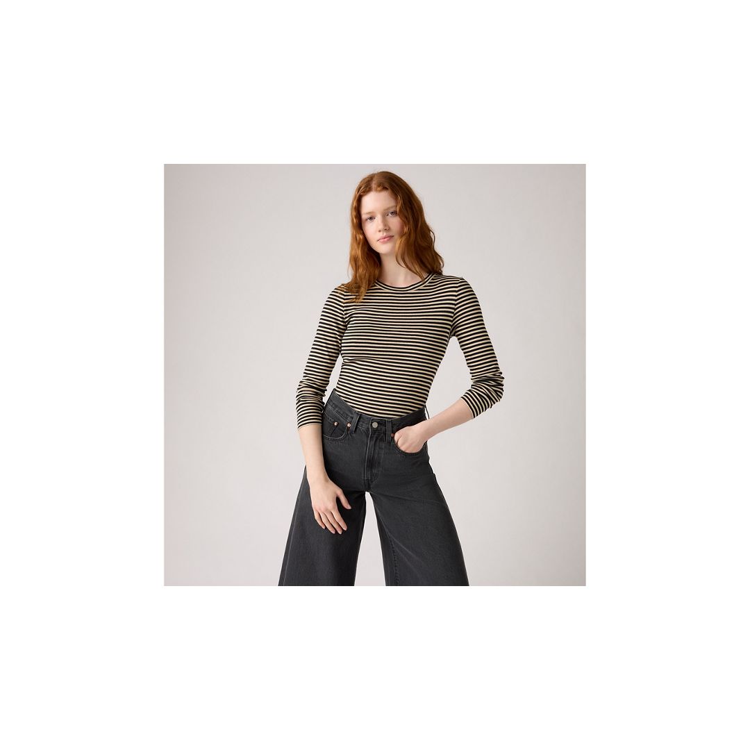 Levi's Essential Long-sleeve Tee T-shirt In Multi