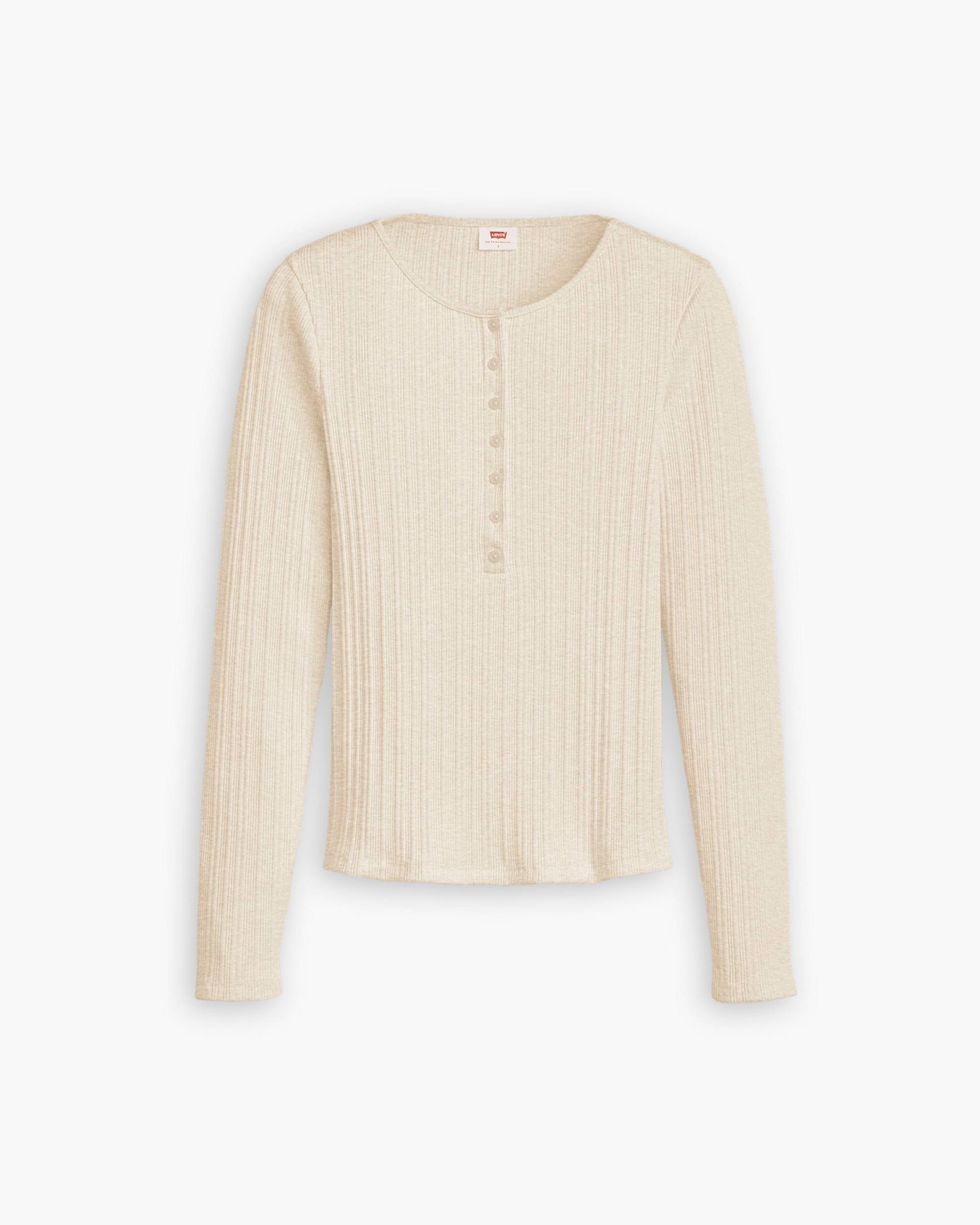 Dry Goods Vacationer Long Sleeve T-shirt - White | Levi's® US Dry Goods Vacationer Long Sleeve T-shirt - White | Levi's® US