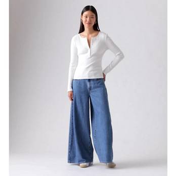 Dry Goods Vacationer Long Sleeve T-shirt - White | Levi's® US Dry Goods Vacationer Long Sleeve T-shirt - White | Levi's® US