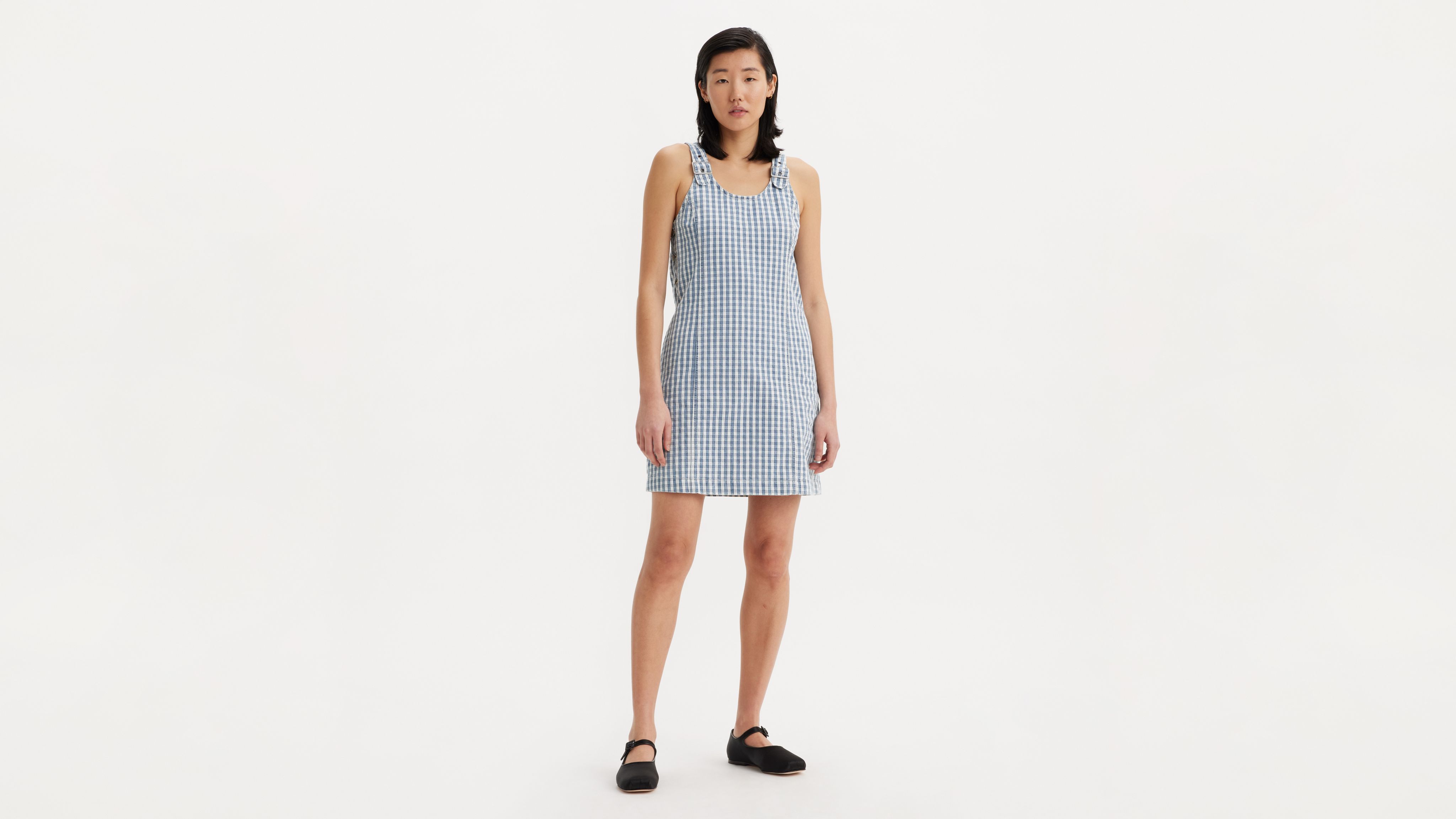 Aly Denim Jumper Dress 2