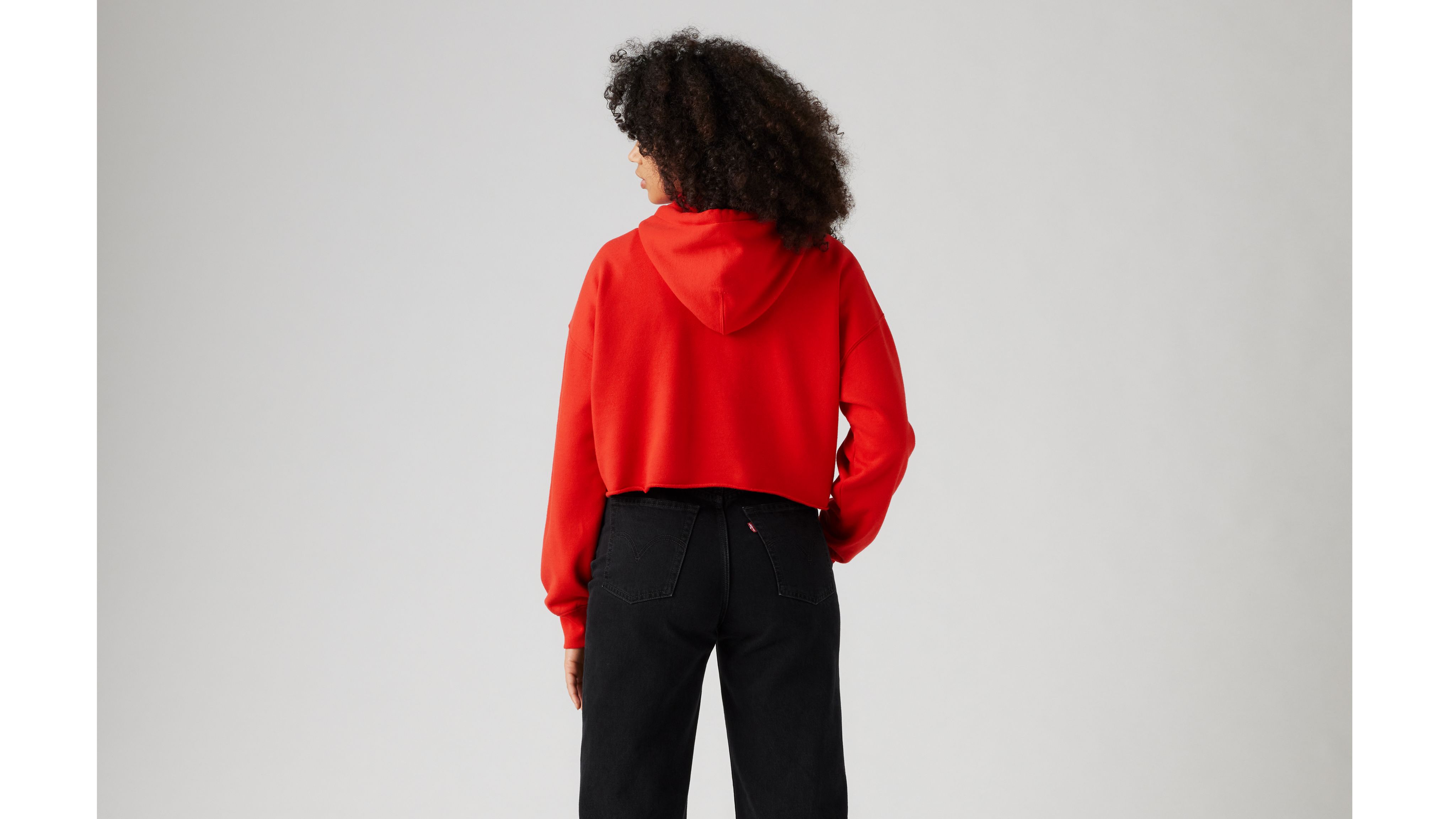 Graphic Leo Cropped Hoodie 3