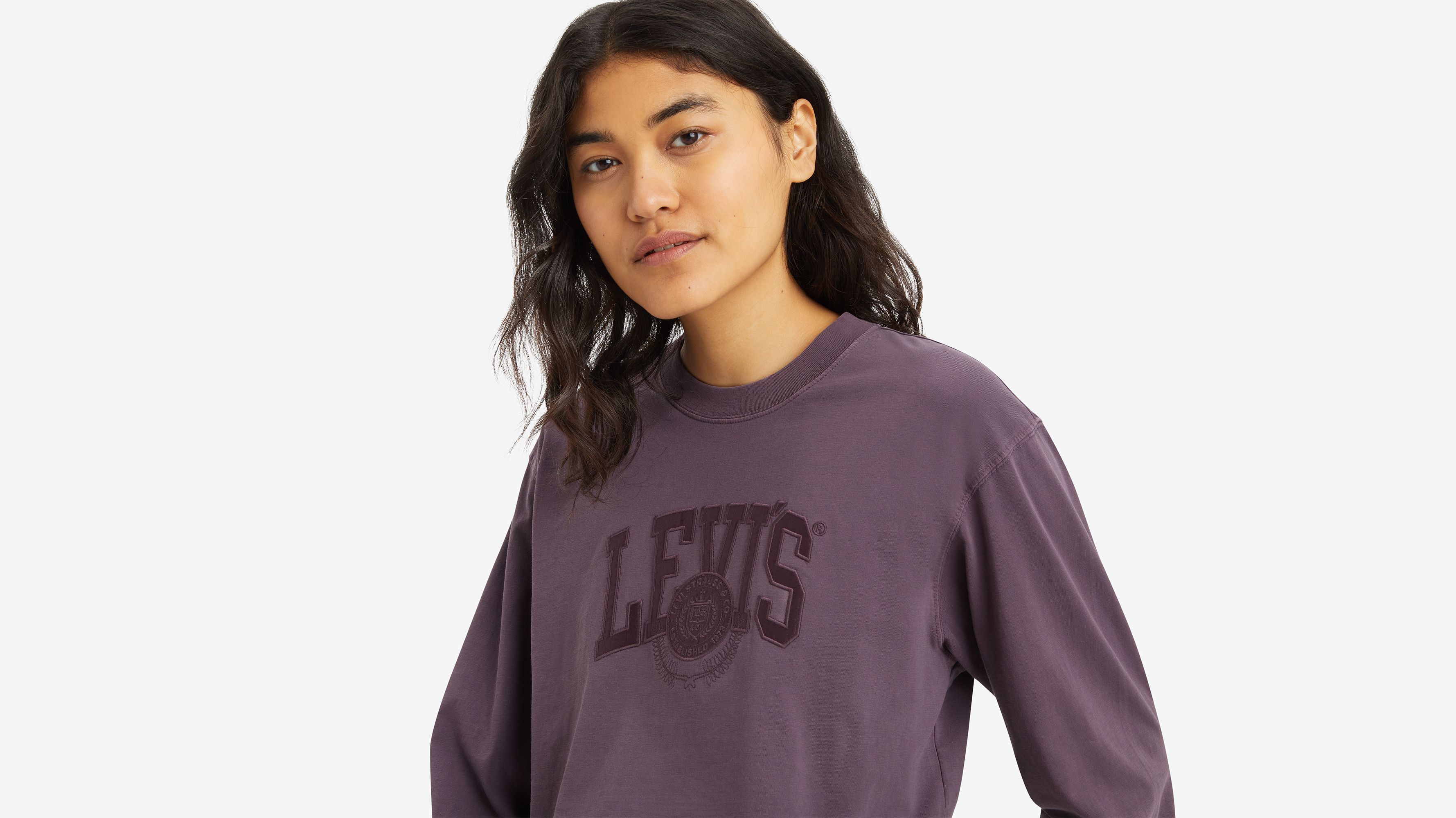 Cropped Long Sleeve Football T-Shirt 4