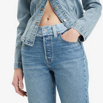 Jeans recortados 501® Original Split 4