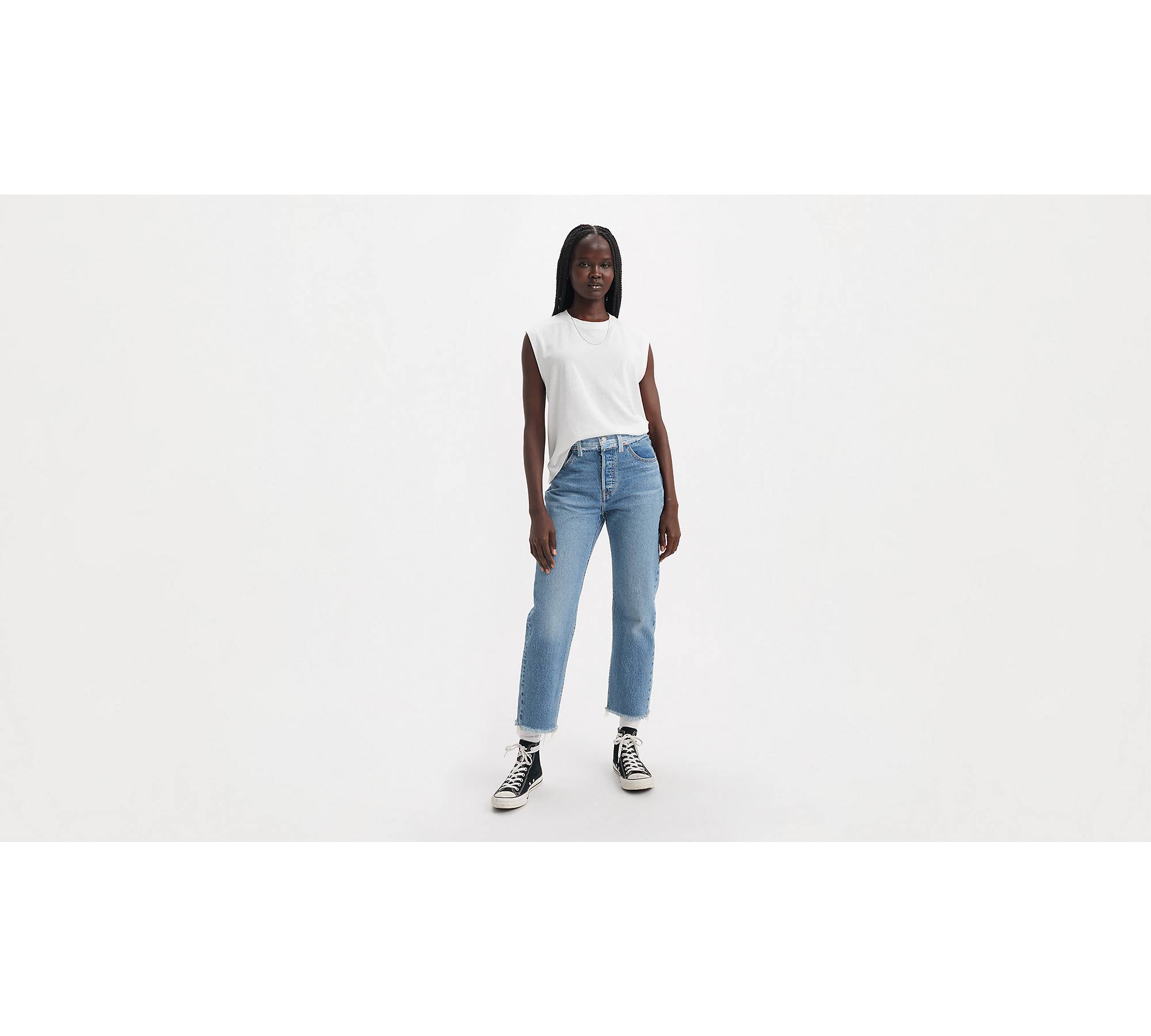 501® Split Hem Cropped Women's Jeans 1