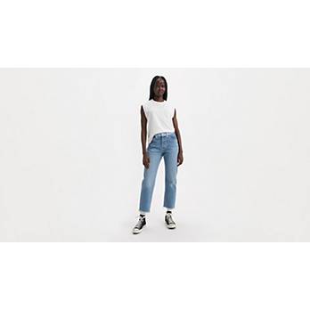 501® Split Hem Cropped Women's Jeans 1