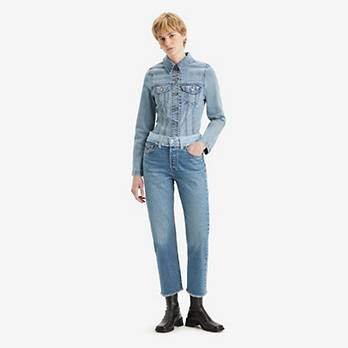 501® Original Split Cropped Jeans 5