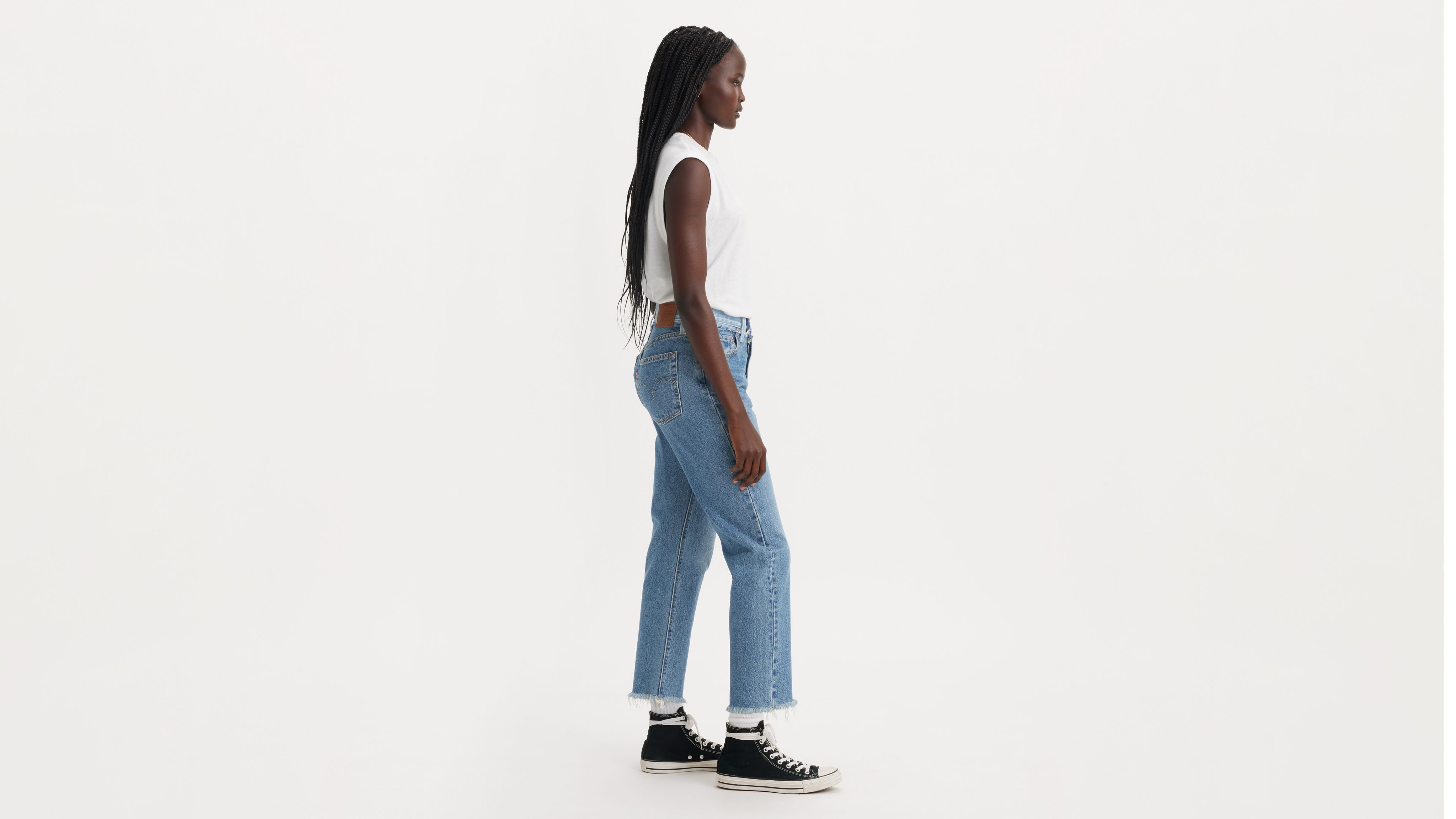 501® Split Hem Cropped Women's Jeans 4