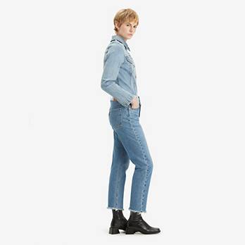 Jeans recortados 501® Original Split 2