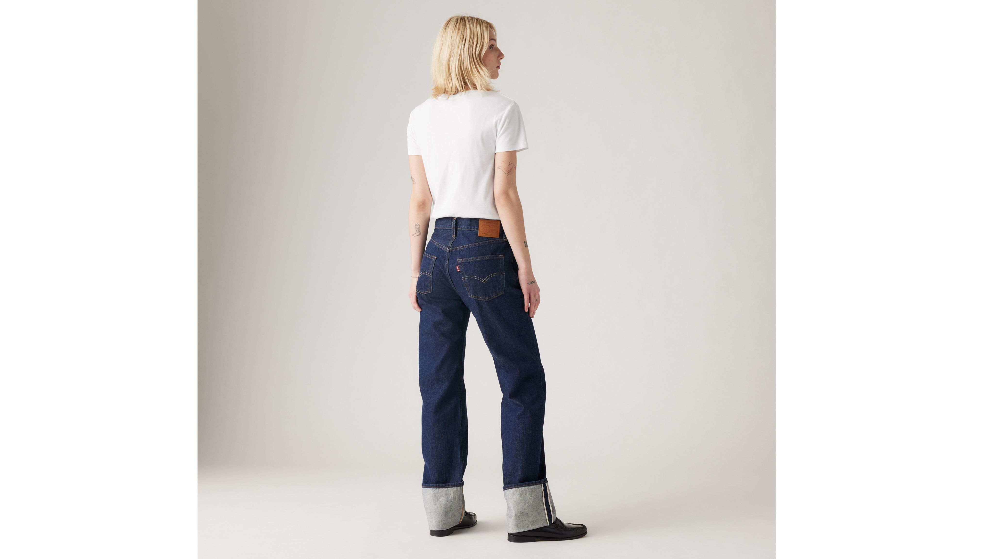 501® '90s Cuffed Selvedge Women's Jeans