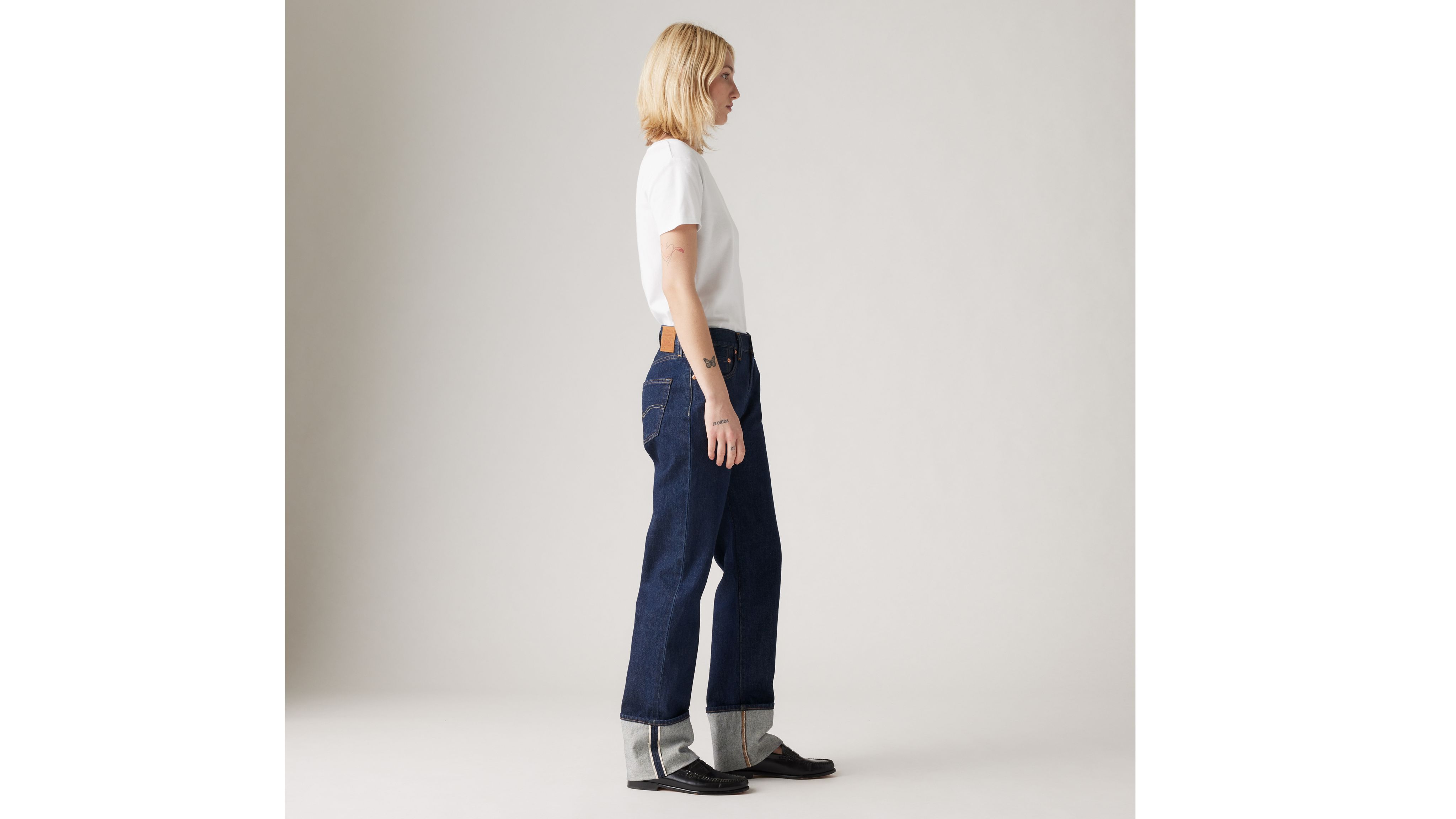 501® '90s Cuffed Selvedge Women's Jeans