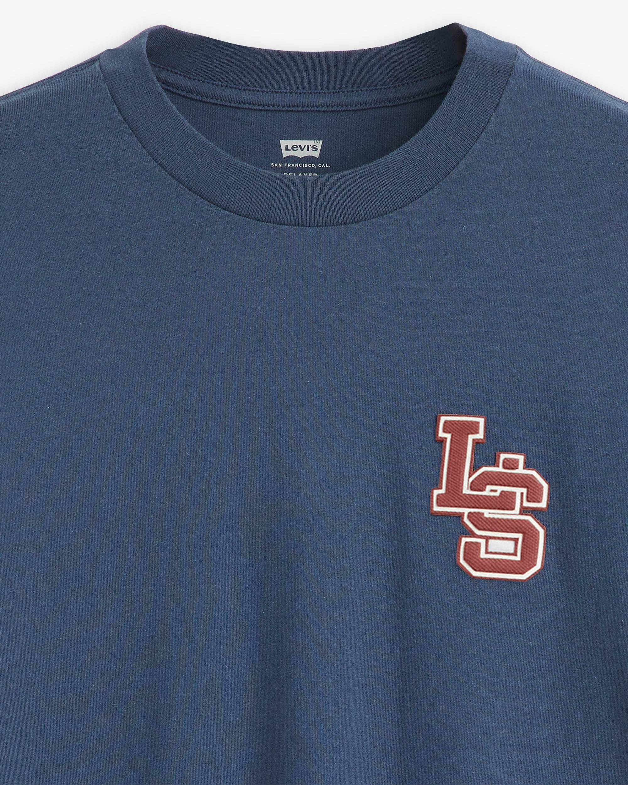 Long Sleeve Classic Relaxed Tee - Blue | Levi's® AT Long Sleeve Classic Relaxed Tee - Blue | Levi's® AT