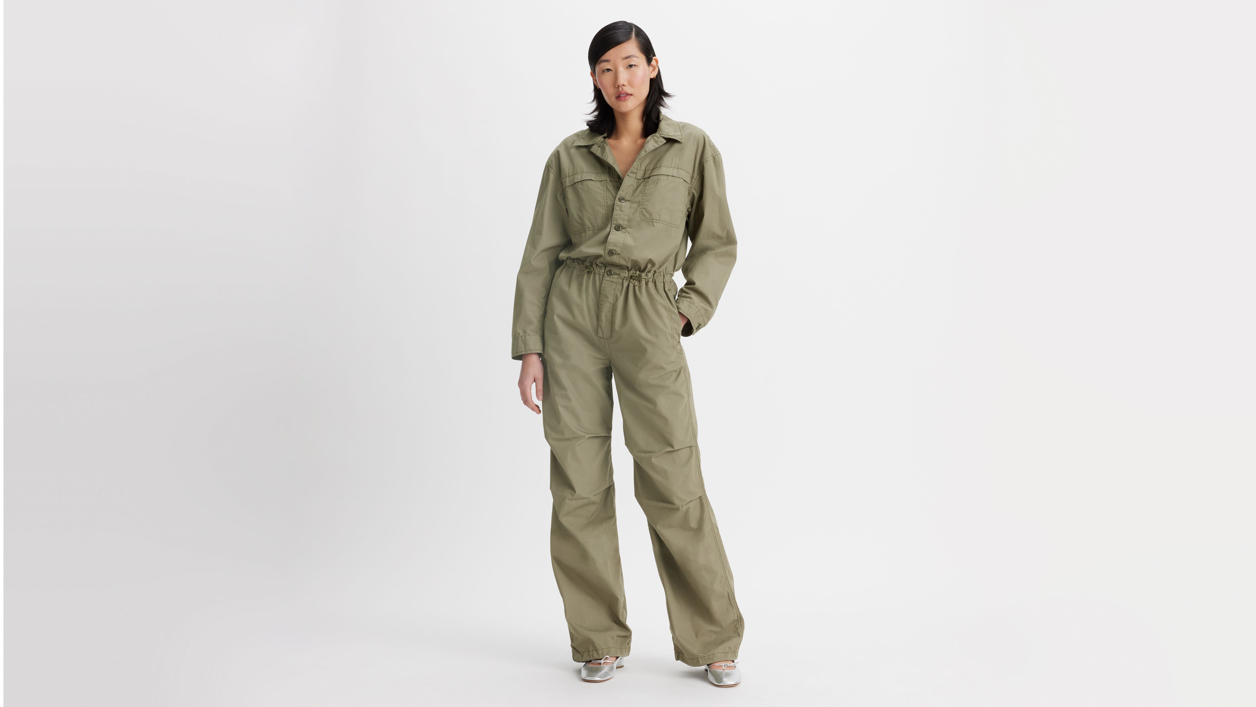 Levi's Parachute Baggy Jumpsuit - Women's S