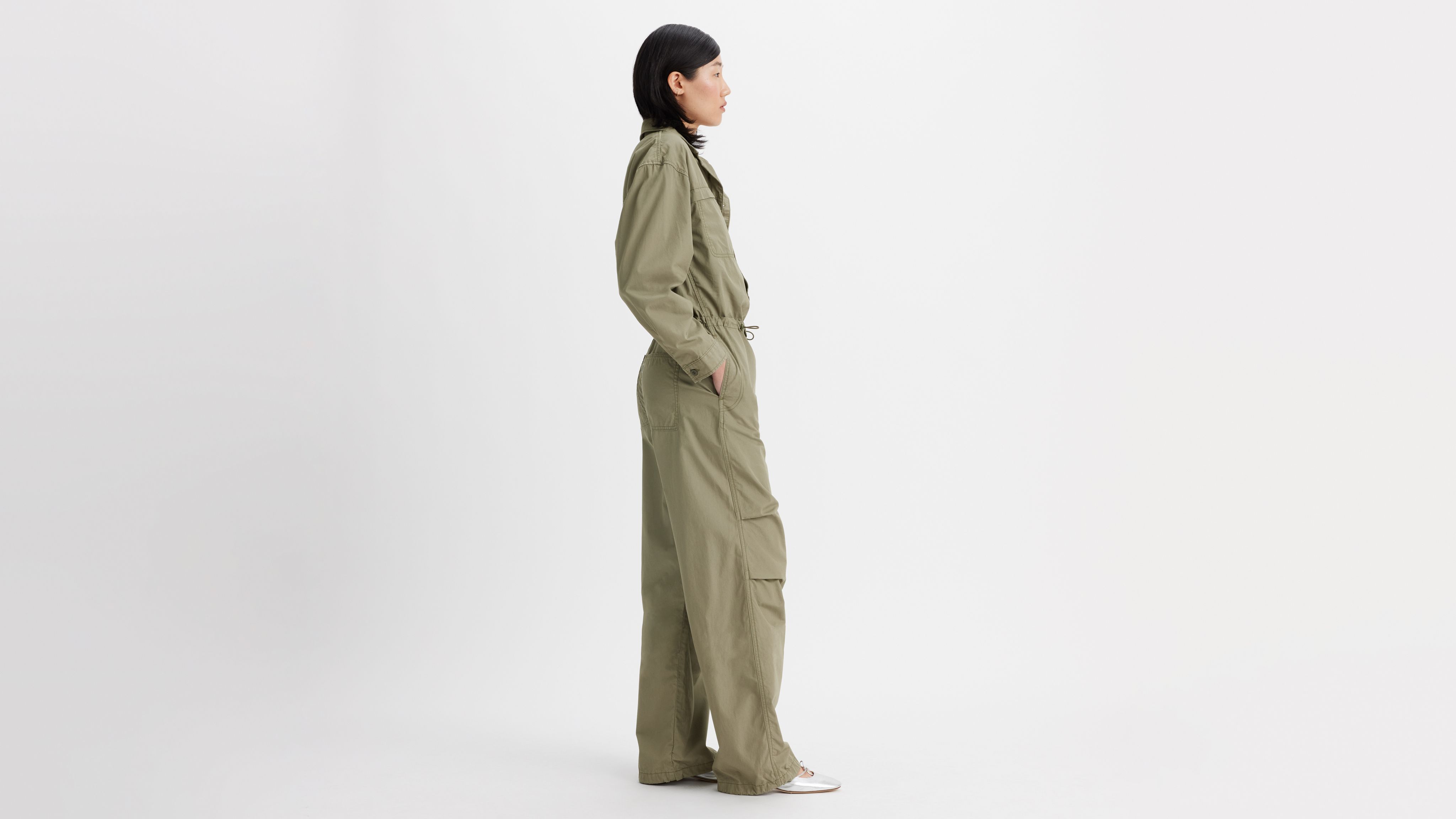 Parachute Baggy Jumpsuit