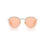 Orange Round Sunglasses 1