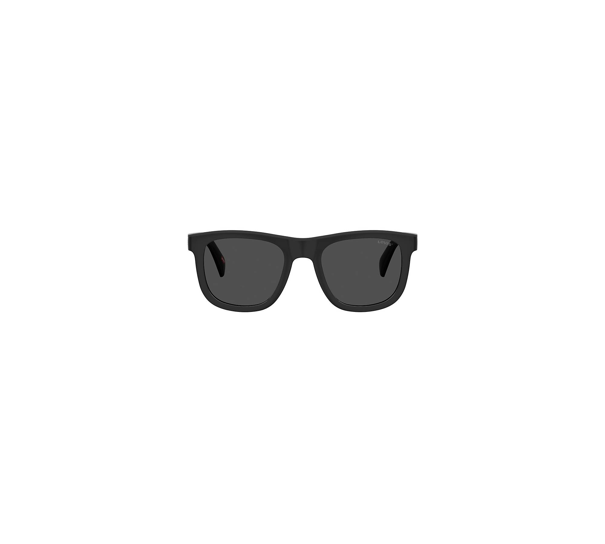  Levi's Men's LV 5013/CS Rectangular Sunglasses, Black