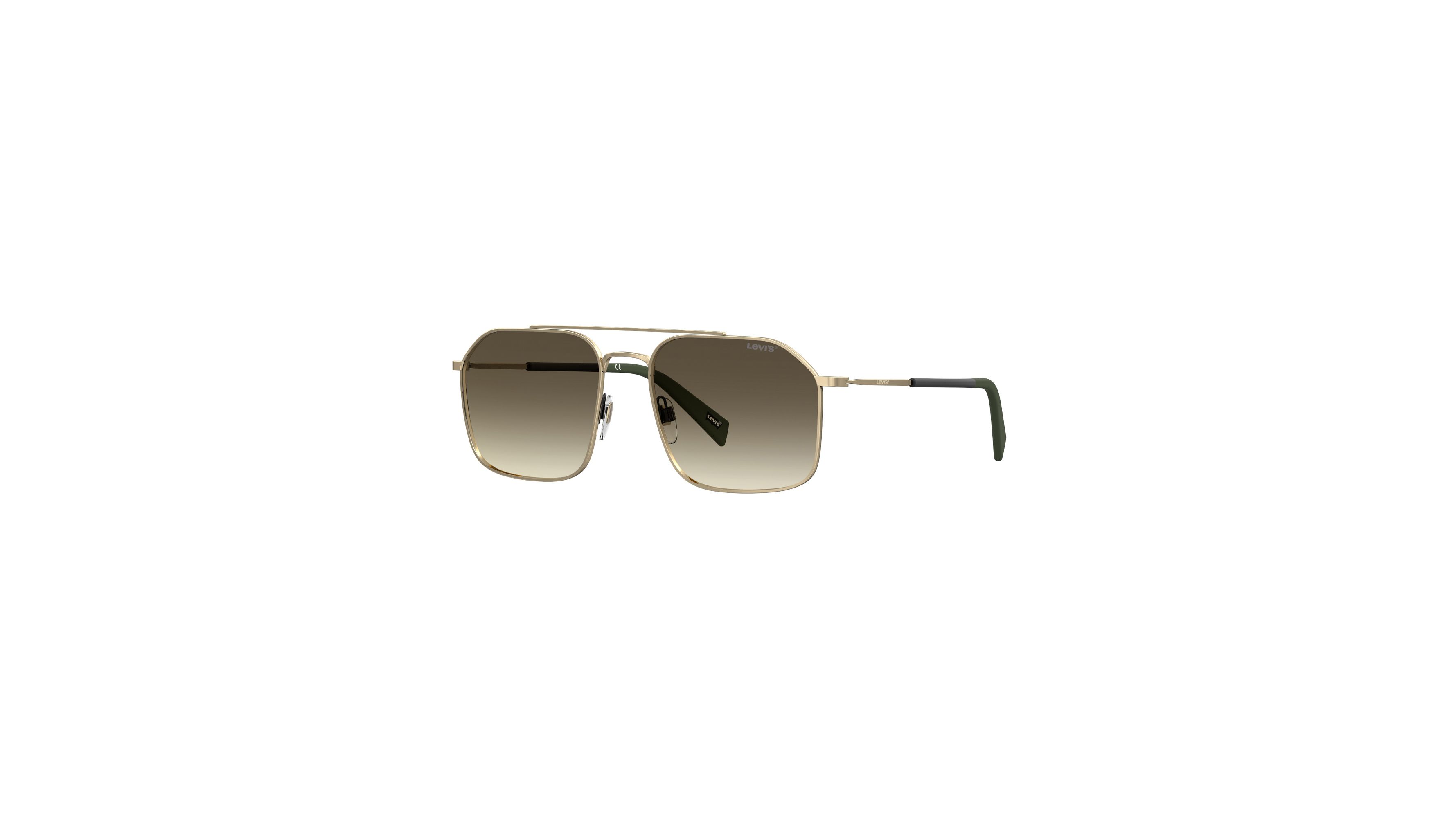 Gold Aviator Sunglasses 2