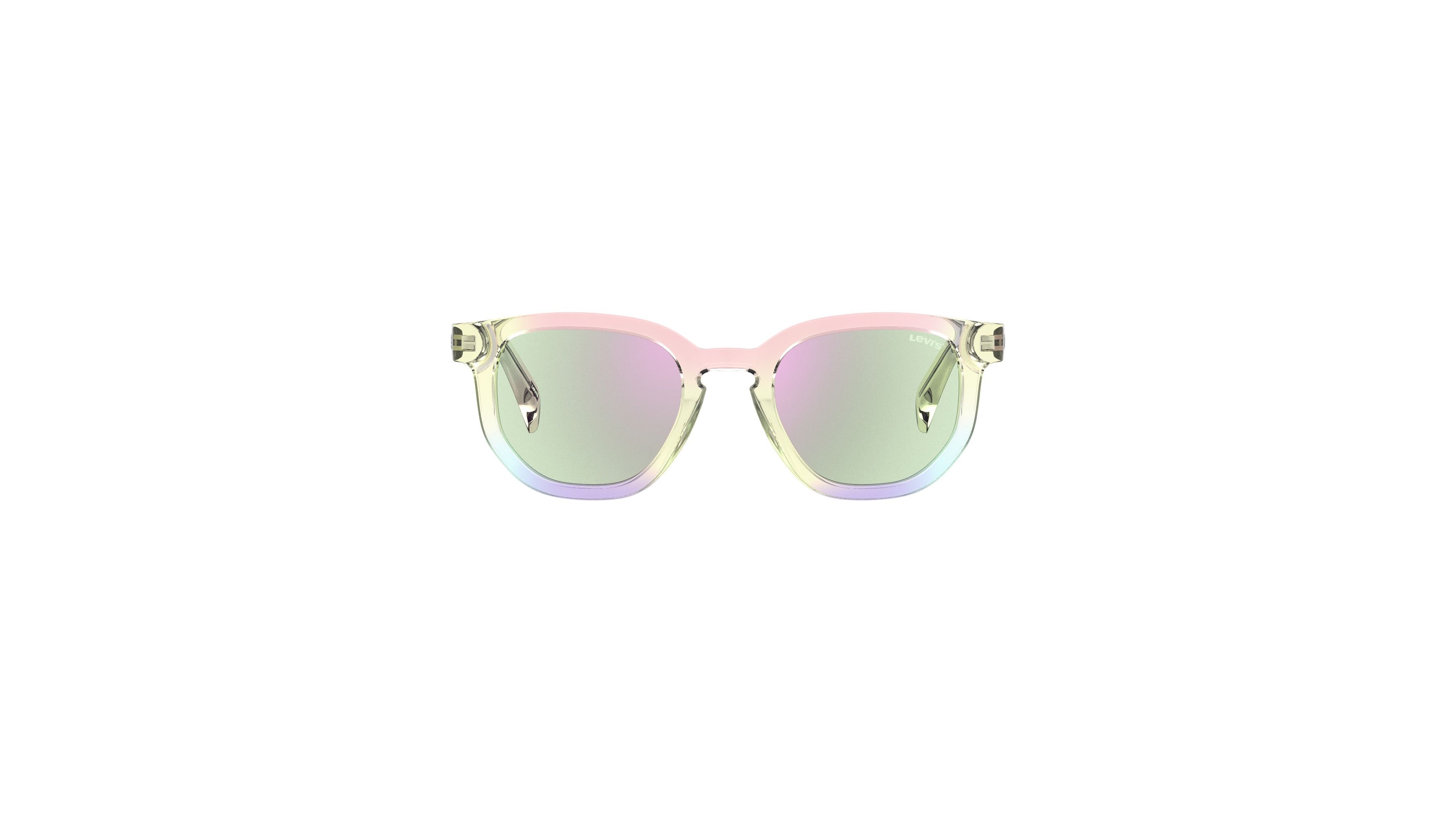 Levi's Women's LV 1031 Cat Eye Prescription Eyewear Frames, Pink  Havana/Demo Lens, 51 mm, 17mm