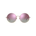 Pink Gold Round Sunglasses 1