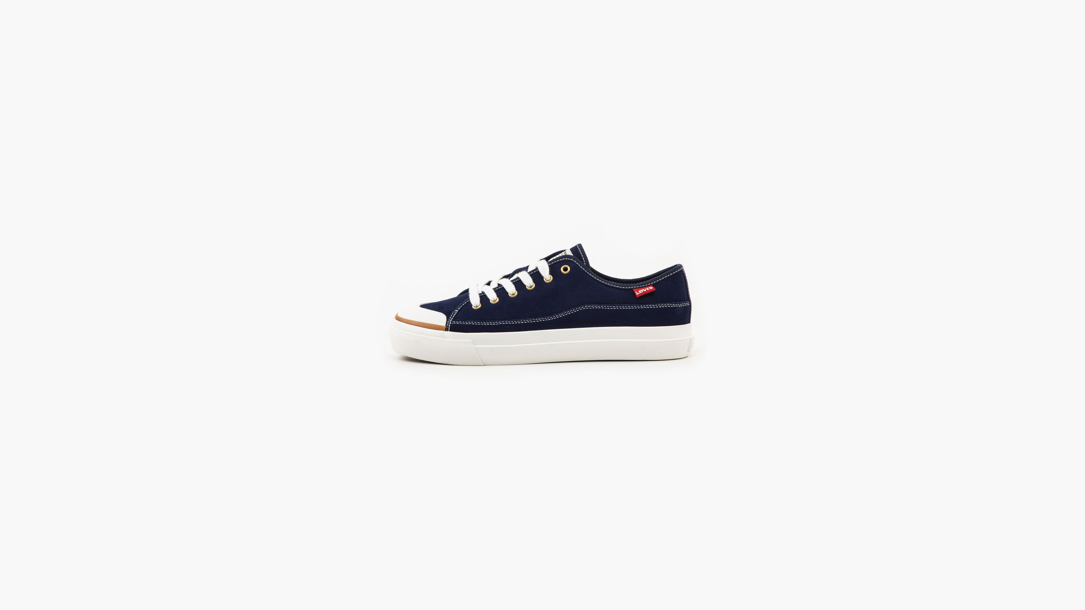 Women's Low Top Sneaker in Off-White Canvas - Nothing New