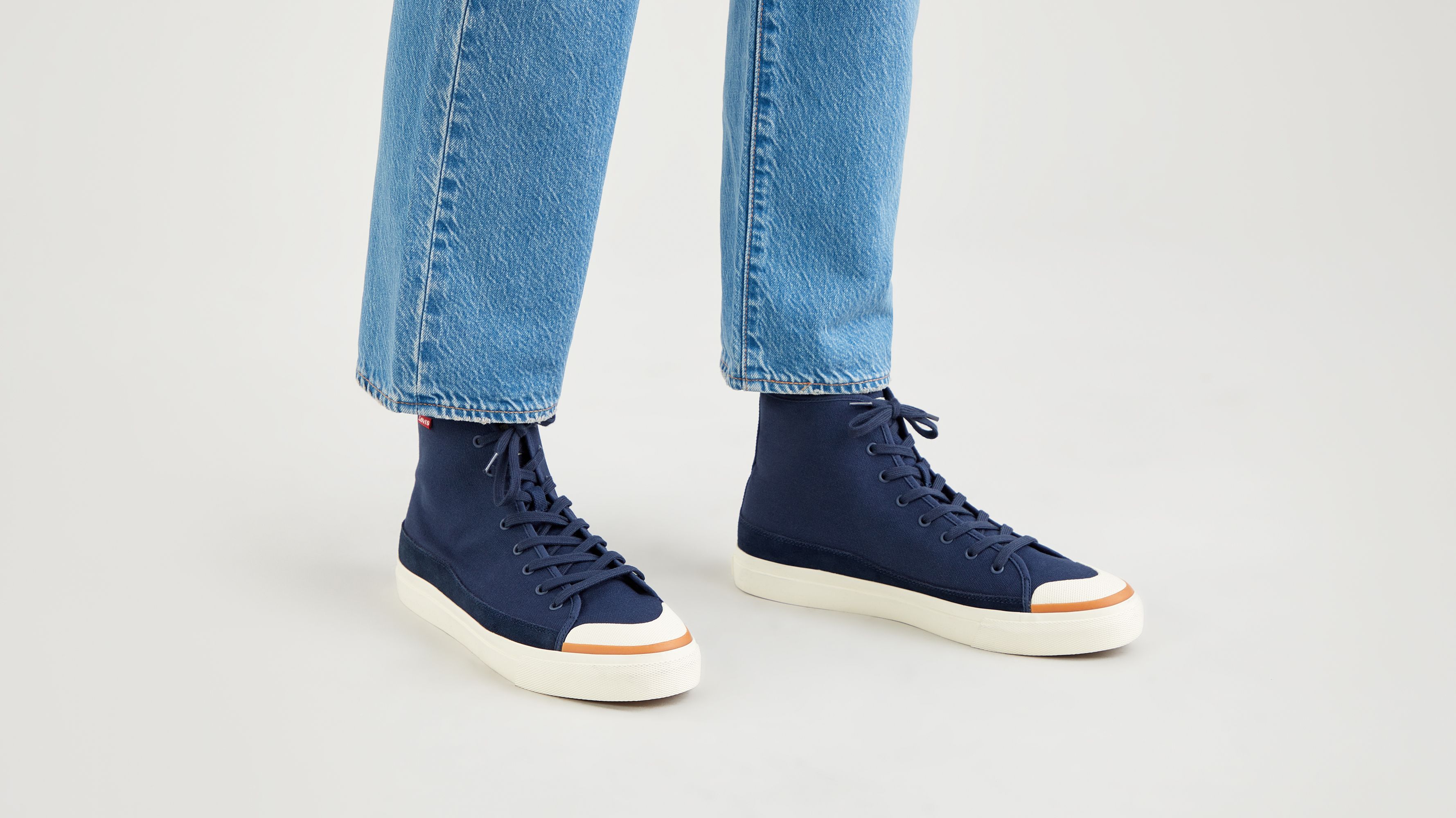 Chaussure cheap levis bleu