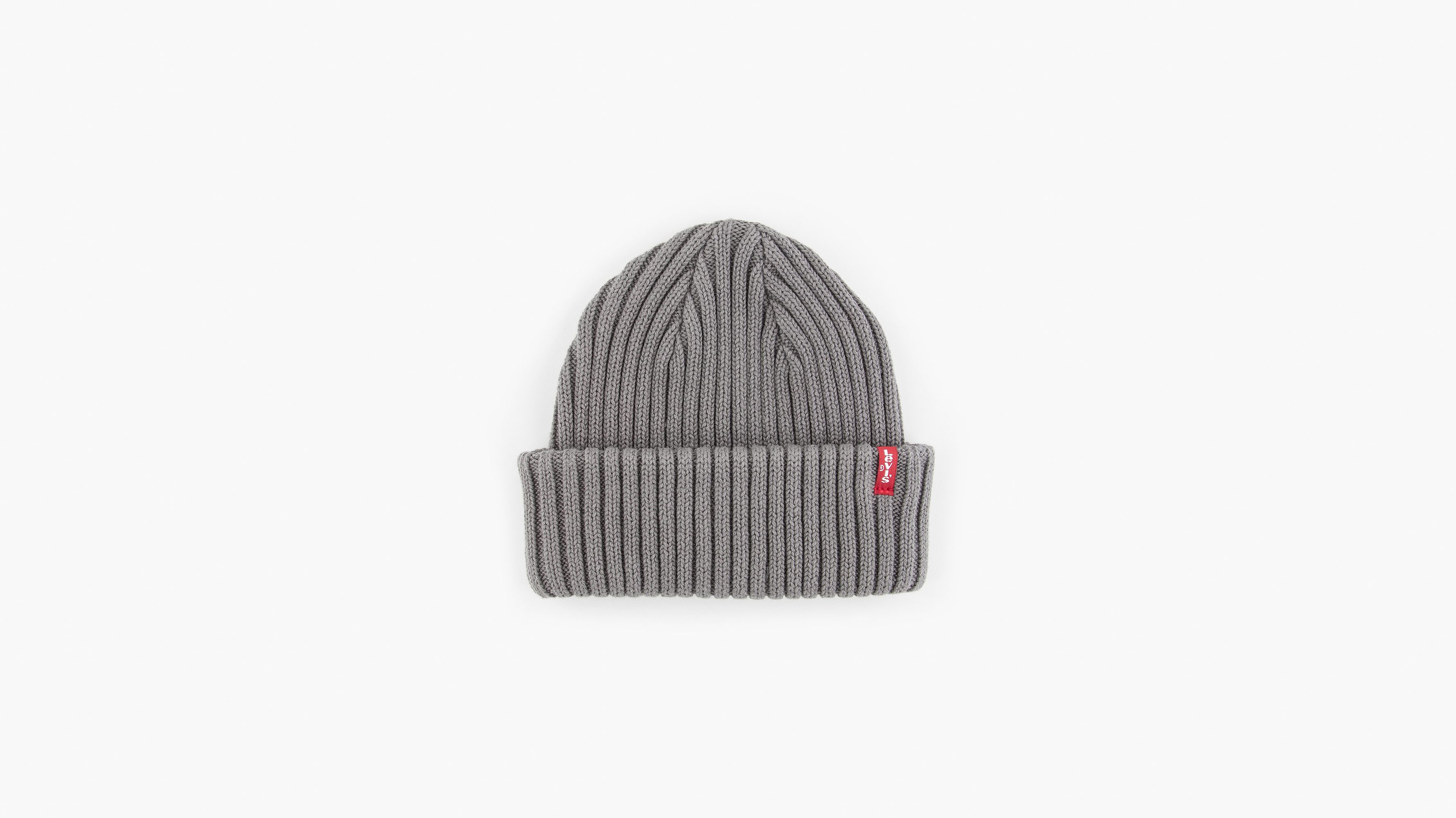 bonnet côtelé levi's® gris / dark grey