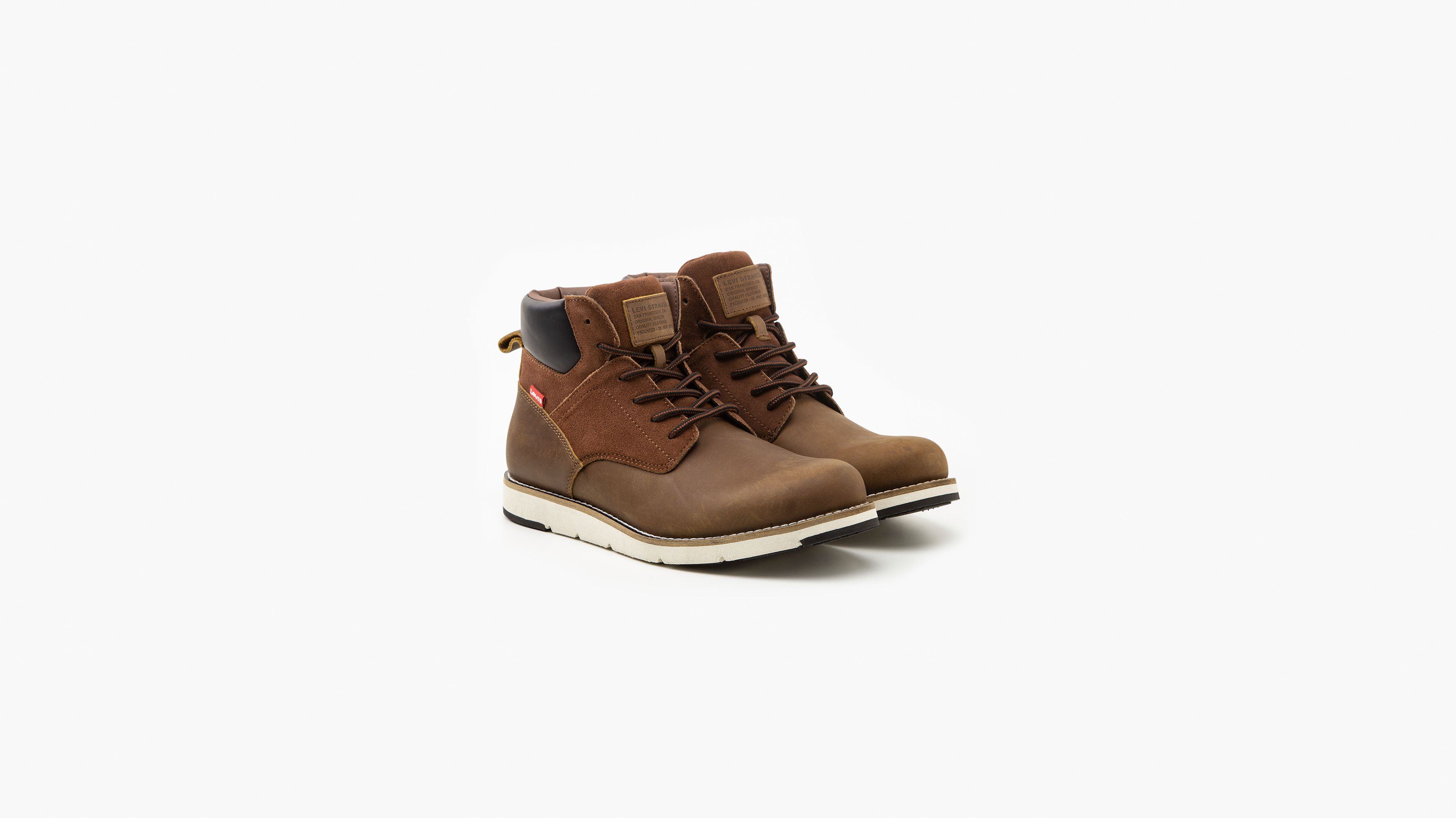 Levi best sale boots brown