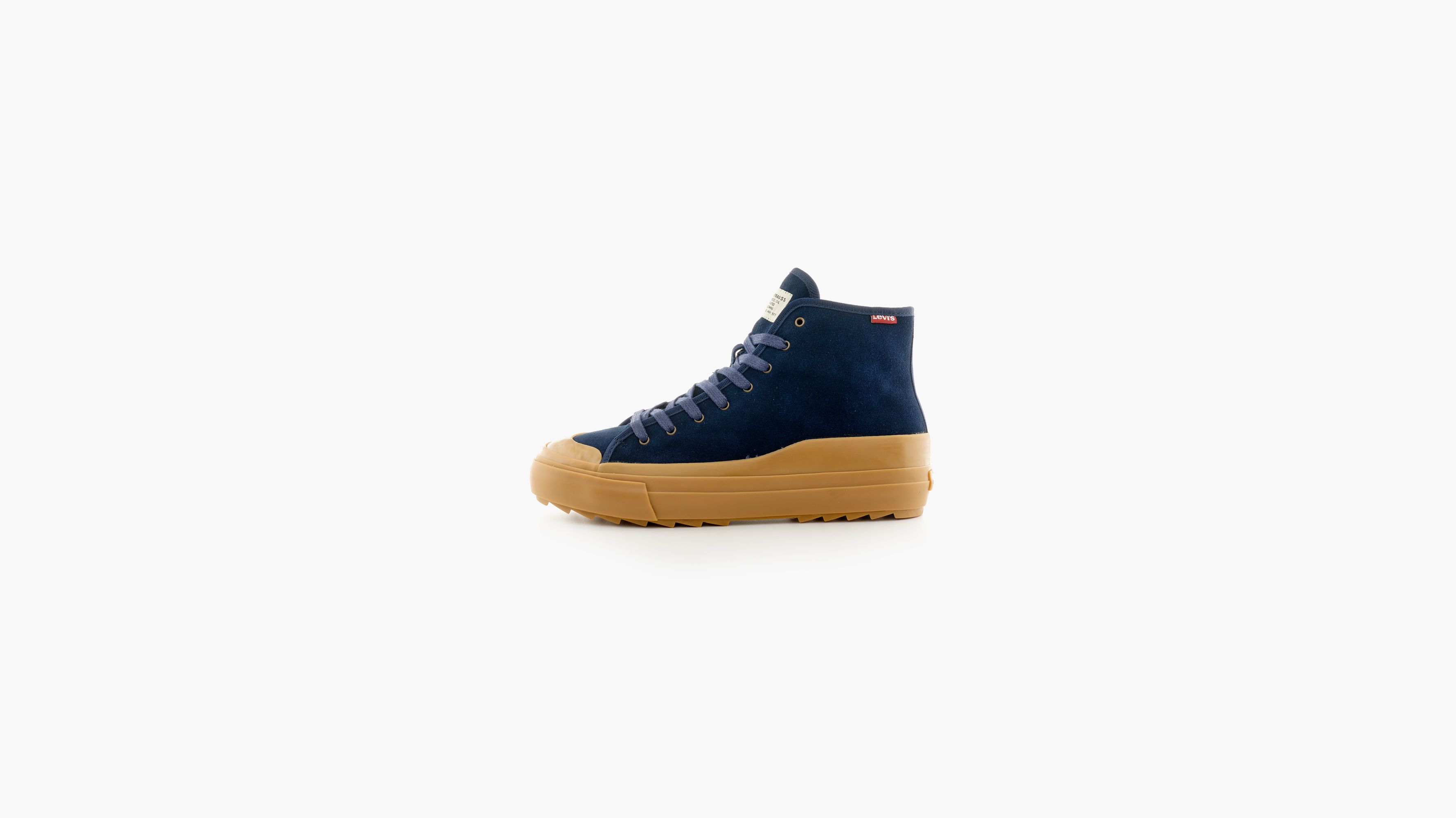 Square Ripple High Sneakers - Blå | Levi's® SE