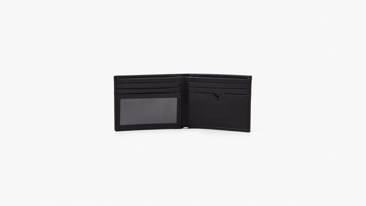Levi's® Logo Bifold ID Wallet — Black