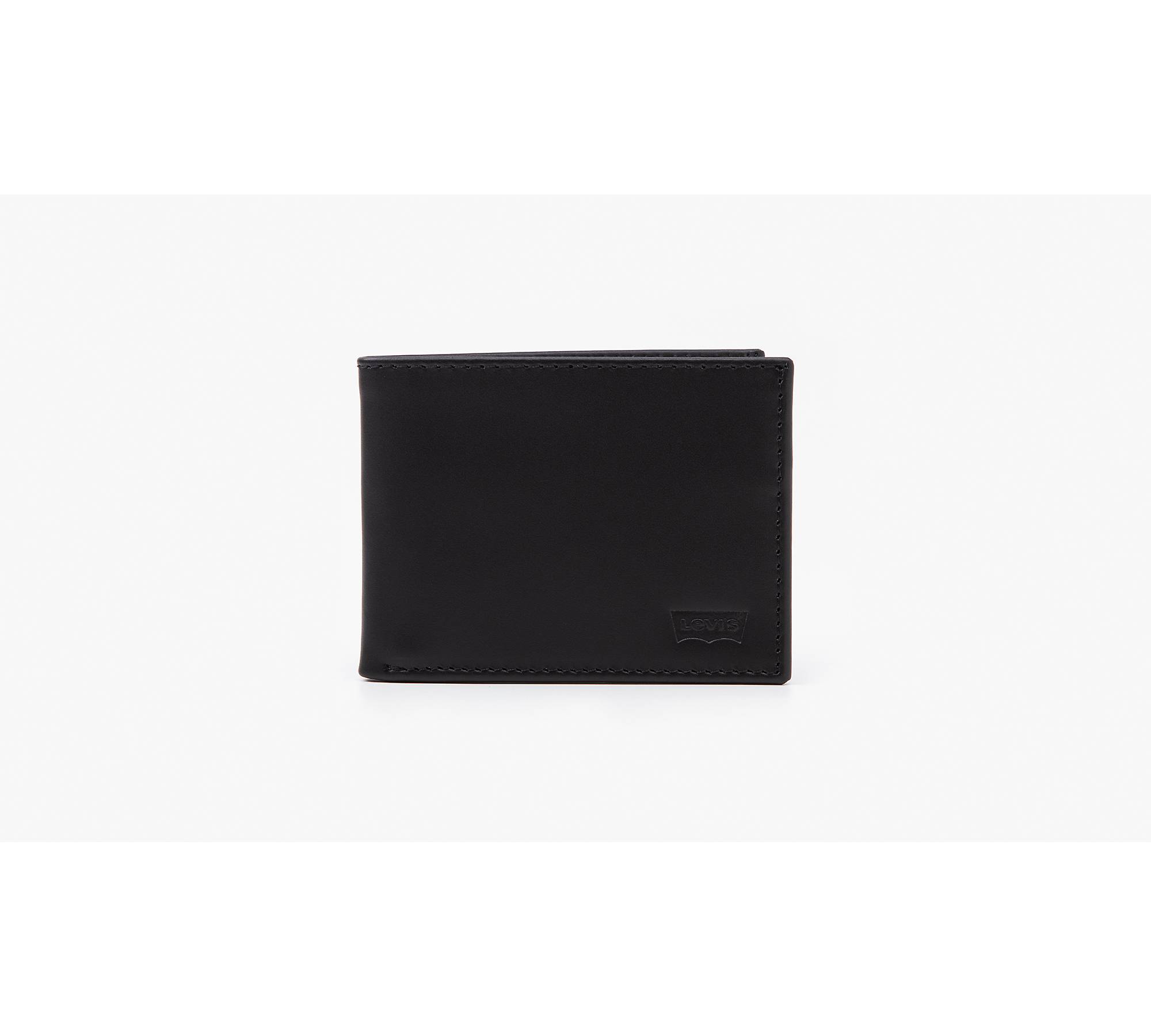 Levi's® Logo Bifold Id Wallet - Black