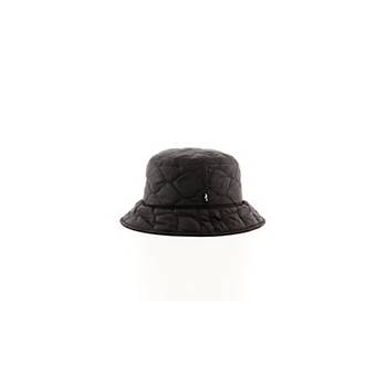 Public Desire Quilted Bucket Hat in Black