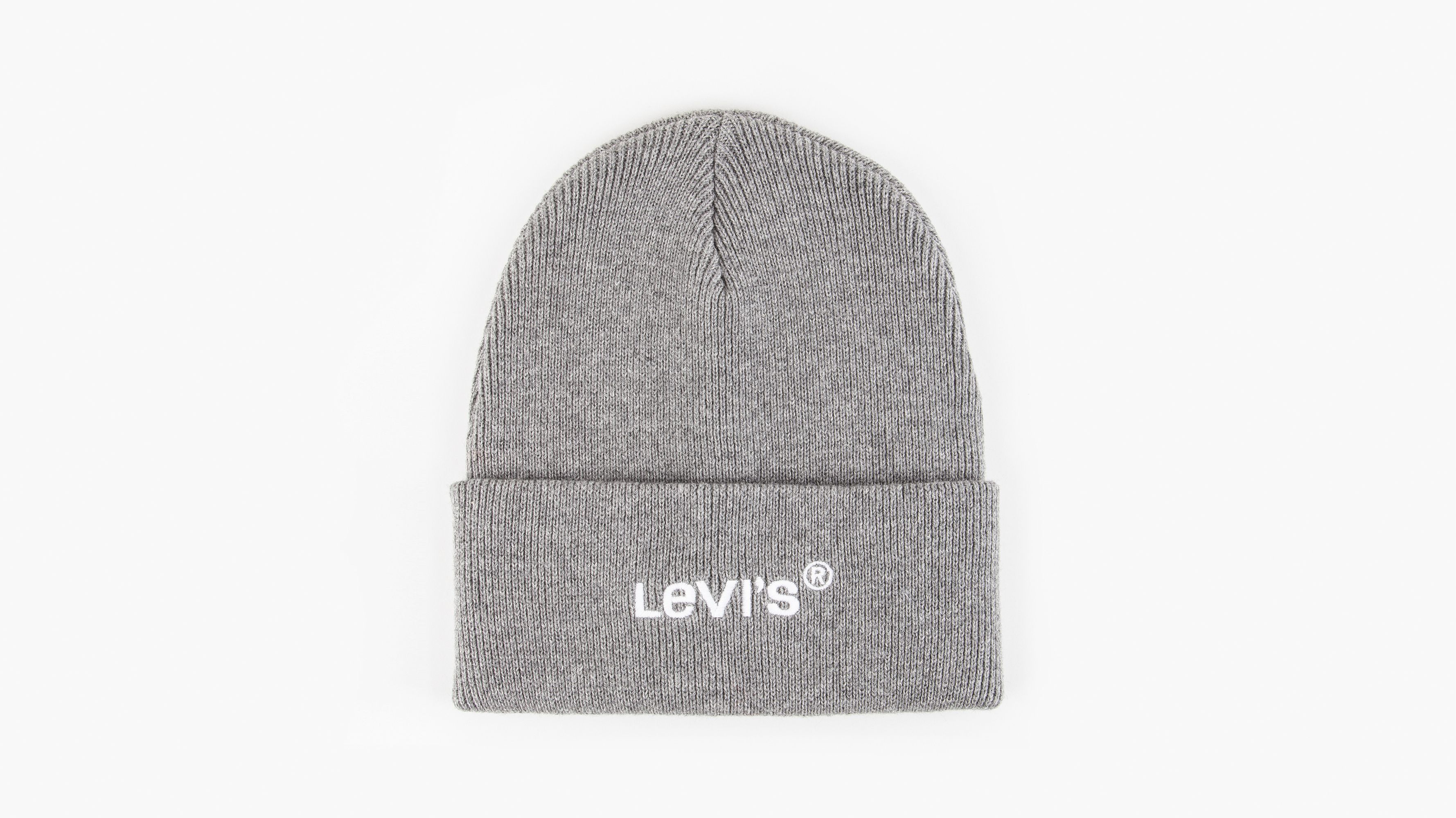 Oversized Levi's® Logo Beanie - Black