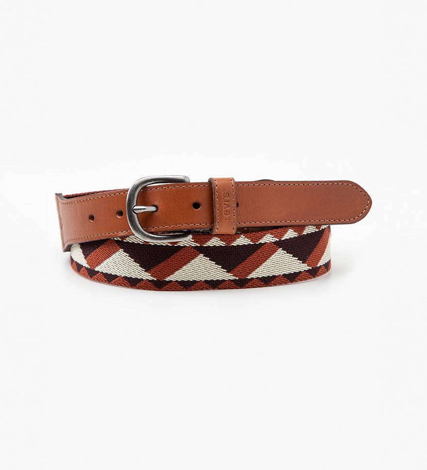 Leather & Webbing Belt - Brown | Levi's® US