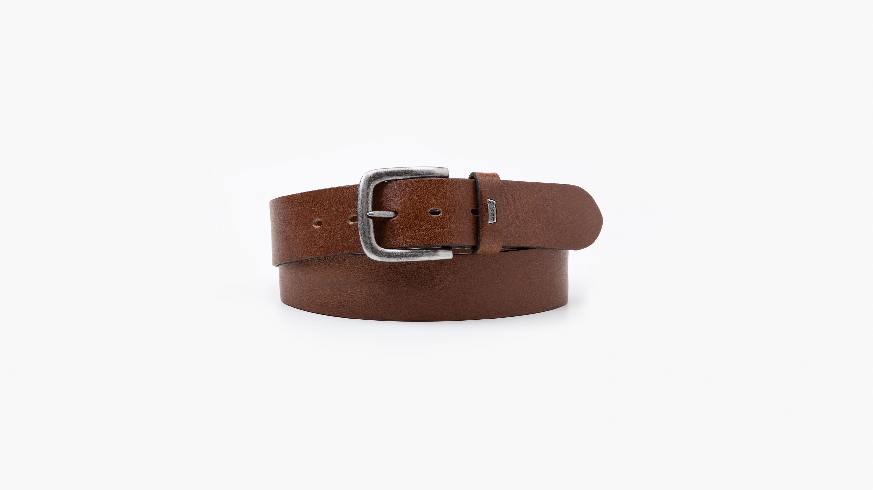 Levi's® Men's Leather Braid Belt - Dark Brown