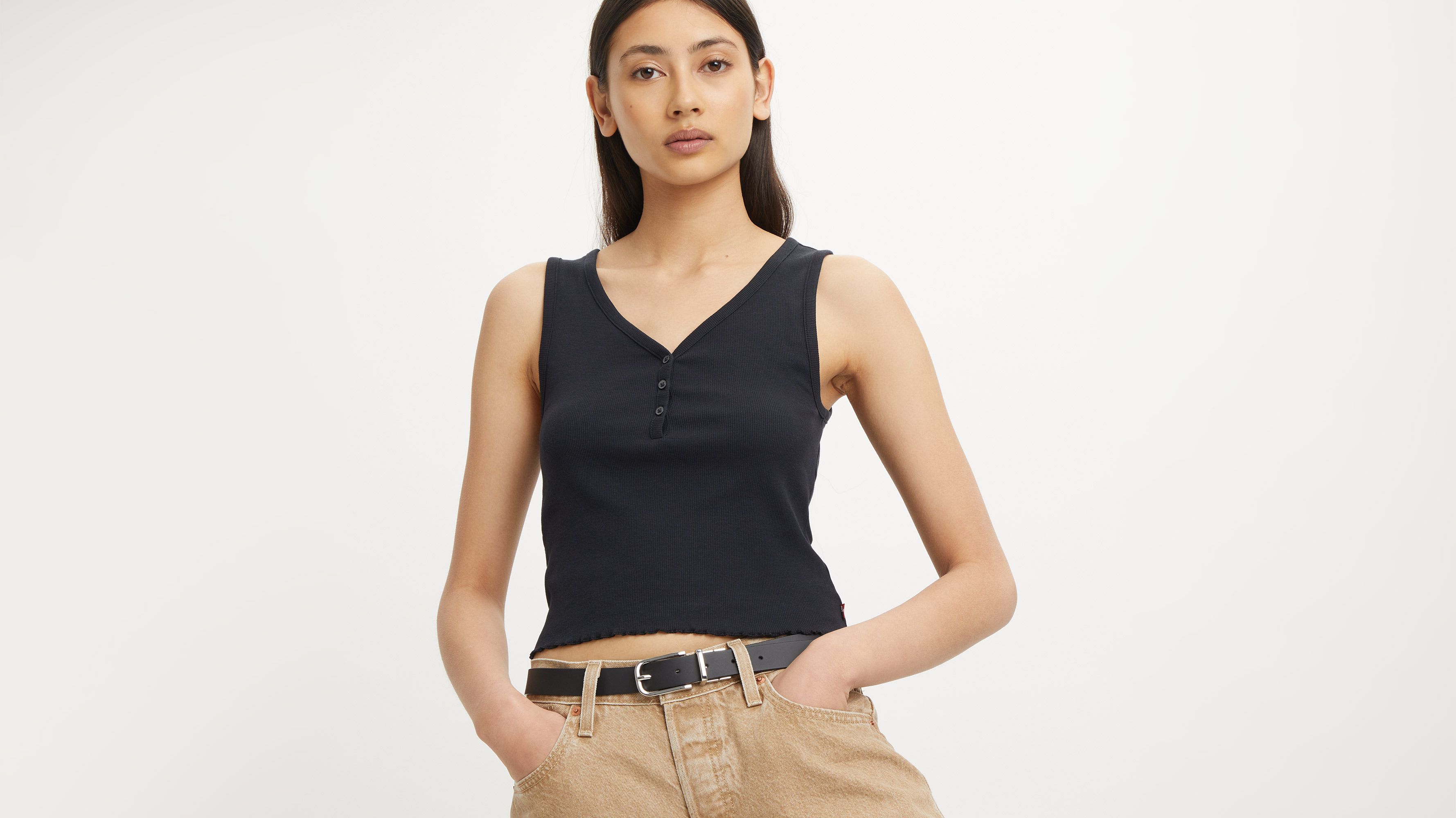 Levis shop belt womens