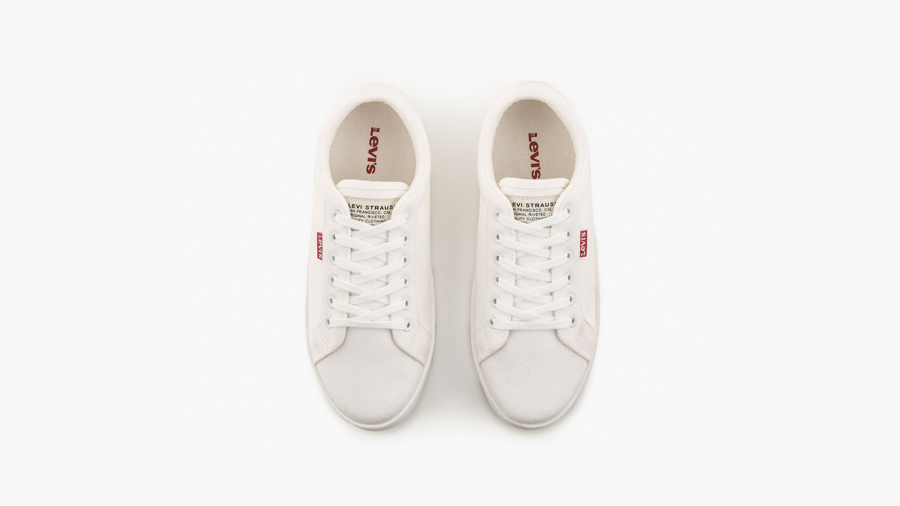 Levi womens outlet canvas shoes