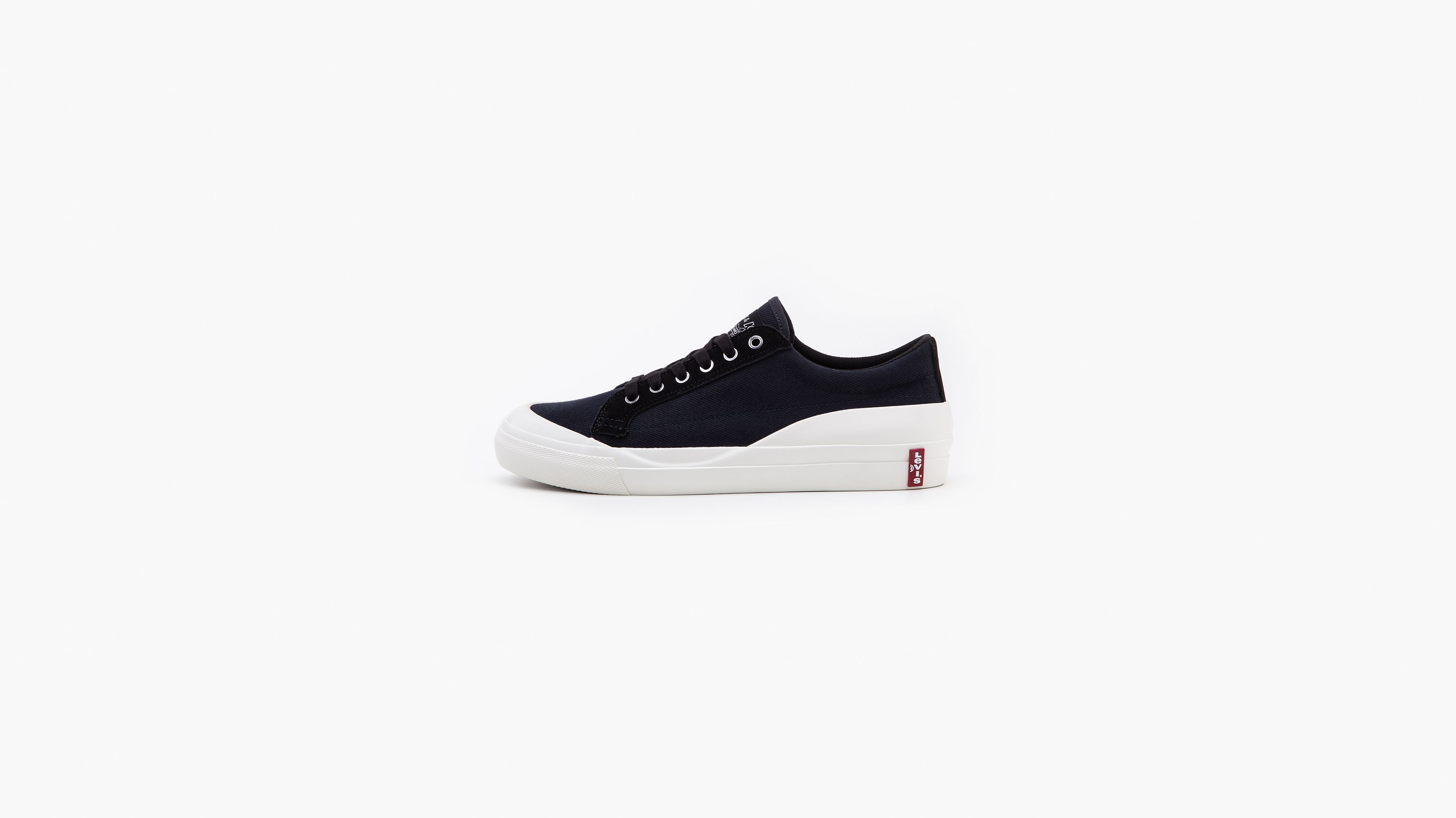 Levi's LS1 Herren-Sneaker – Hightop Aus Segeltuch & Wildleder | Gepolstertes Fußbett, Retro Design