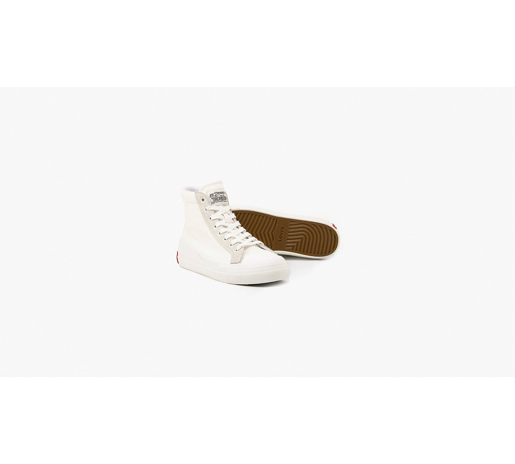 Levi's® Women's Ls1 High Sneakers - White | Levi's® XK