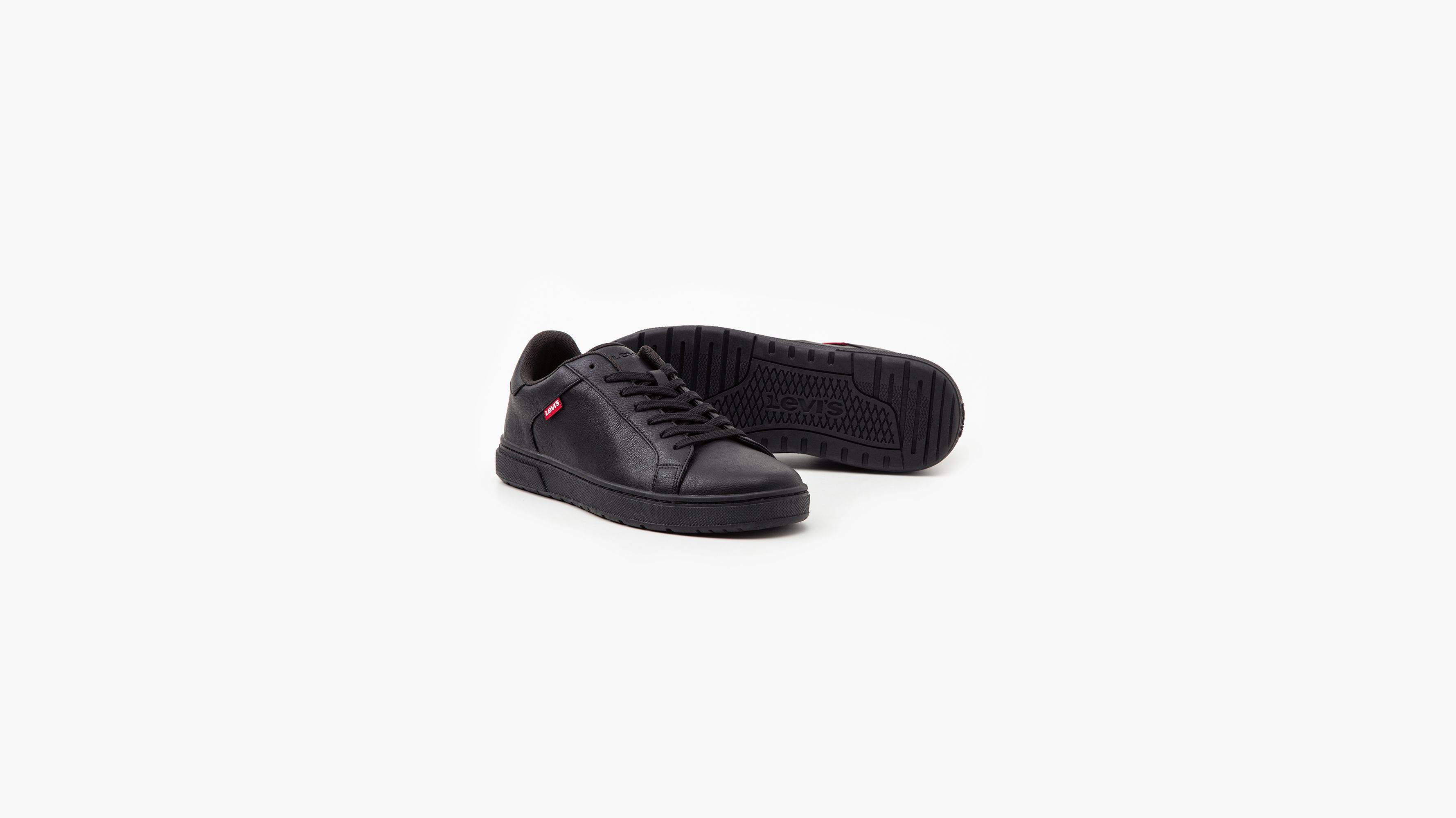 (リーバイス) メンズ スニーカー シューズ PIPER Trainers黒/茶 Levi's® Men's Piper Sneakers - Black | Levi's® XK