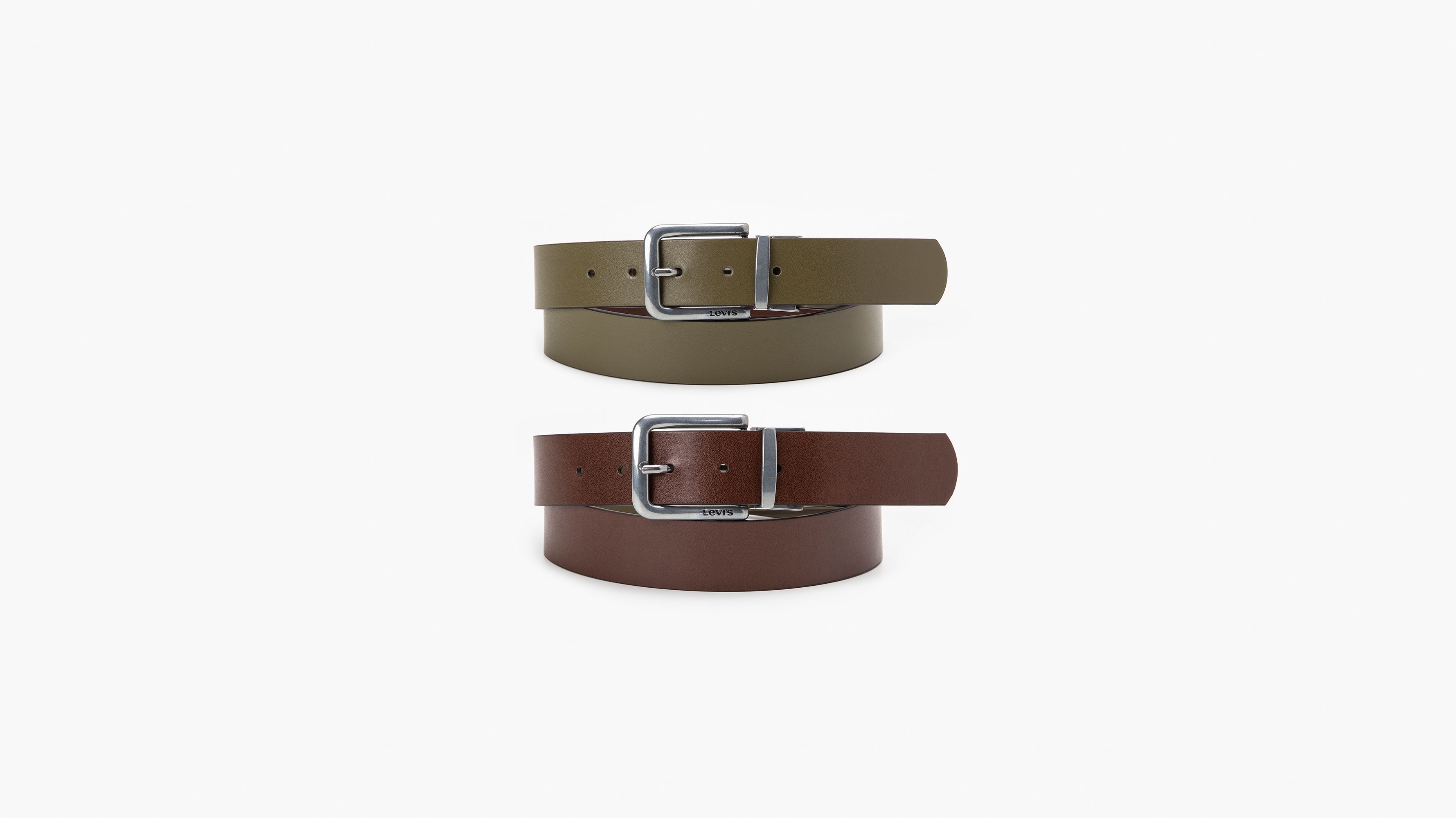 Torino Leather Belt - Reversible - Van Boven