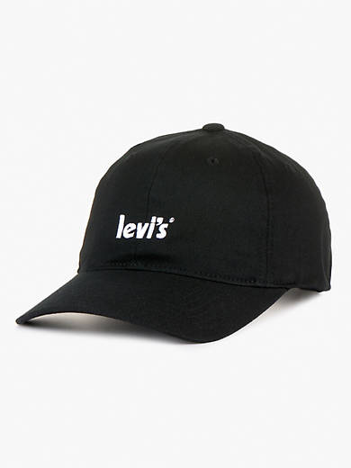 Poster Logo Flexfit® Cap - Black | Levi's® US