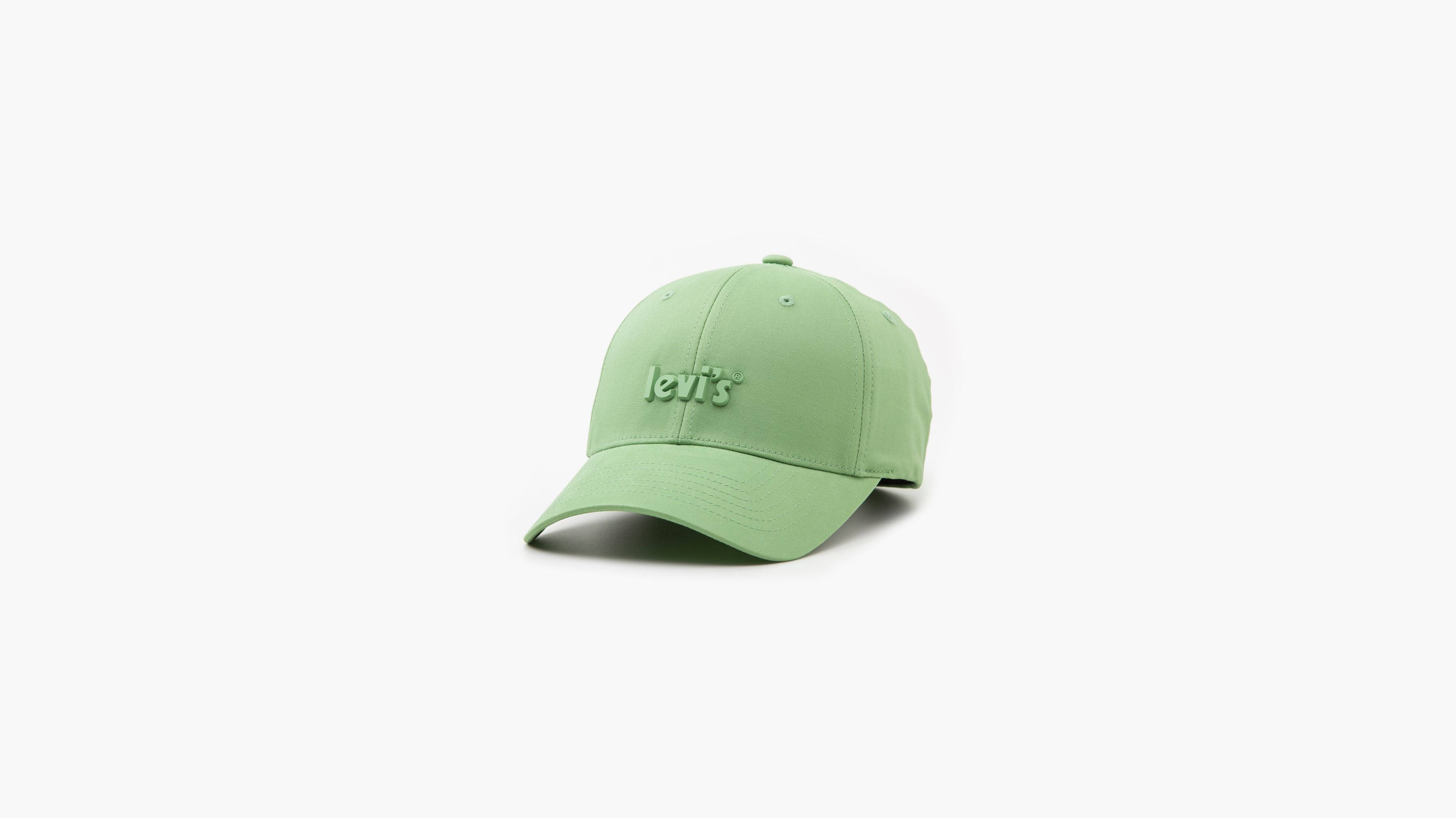 Flexfit® Baseball Cap With Poster Logo - Green | Levi's® AT