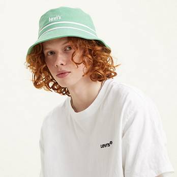 Bucket Hat with Poster Logo 1