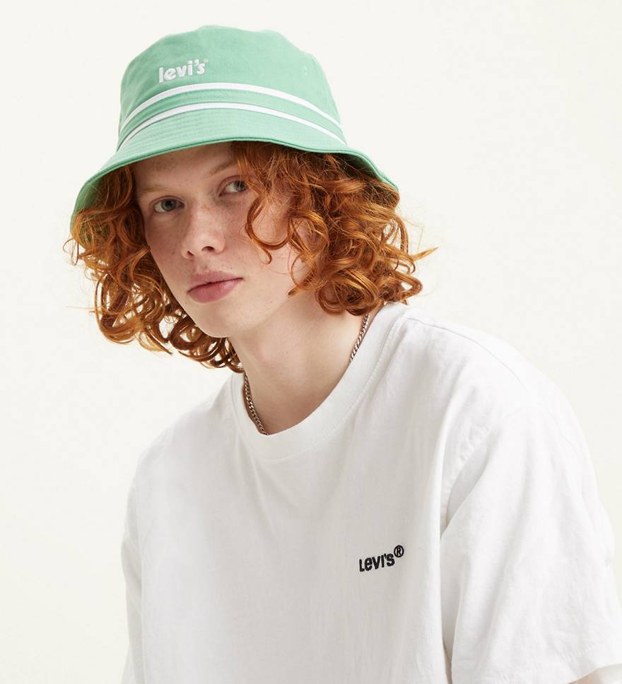Bucket Hat with Poster Logo 1