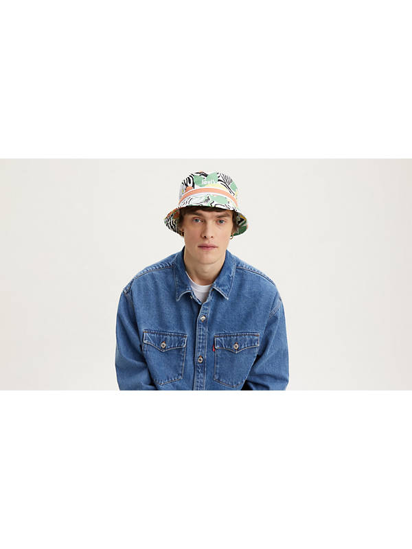 Bucket Hat With Poster Logo - Multi Colour | Levi's® AT
