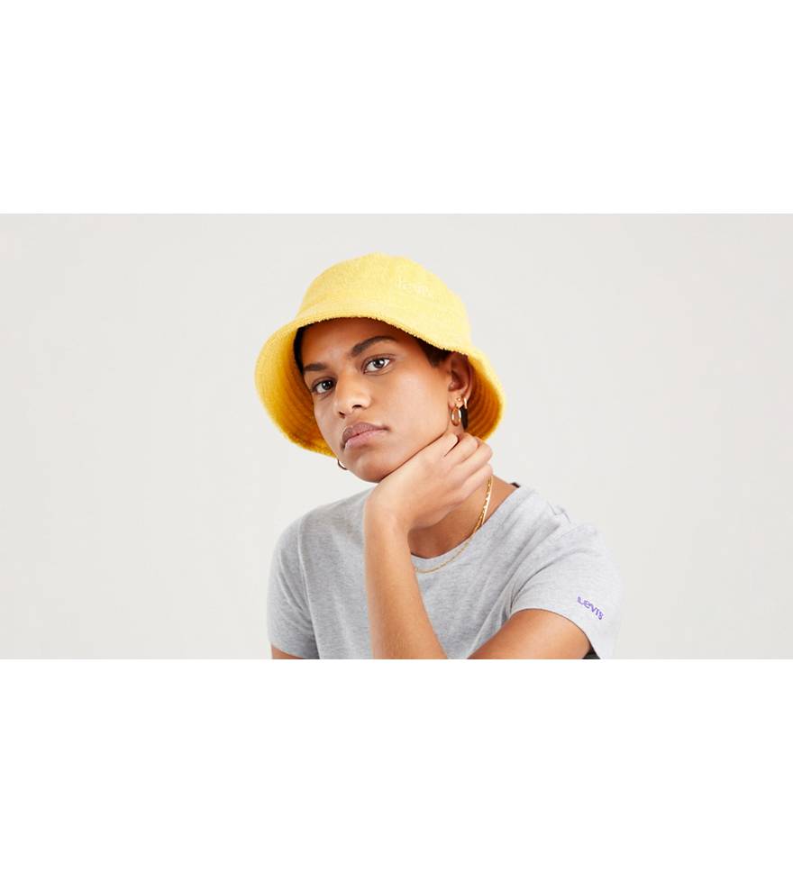 Top Quality Designer Yellow Bucket Hat For Men And Women