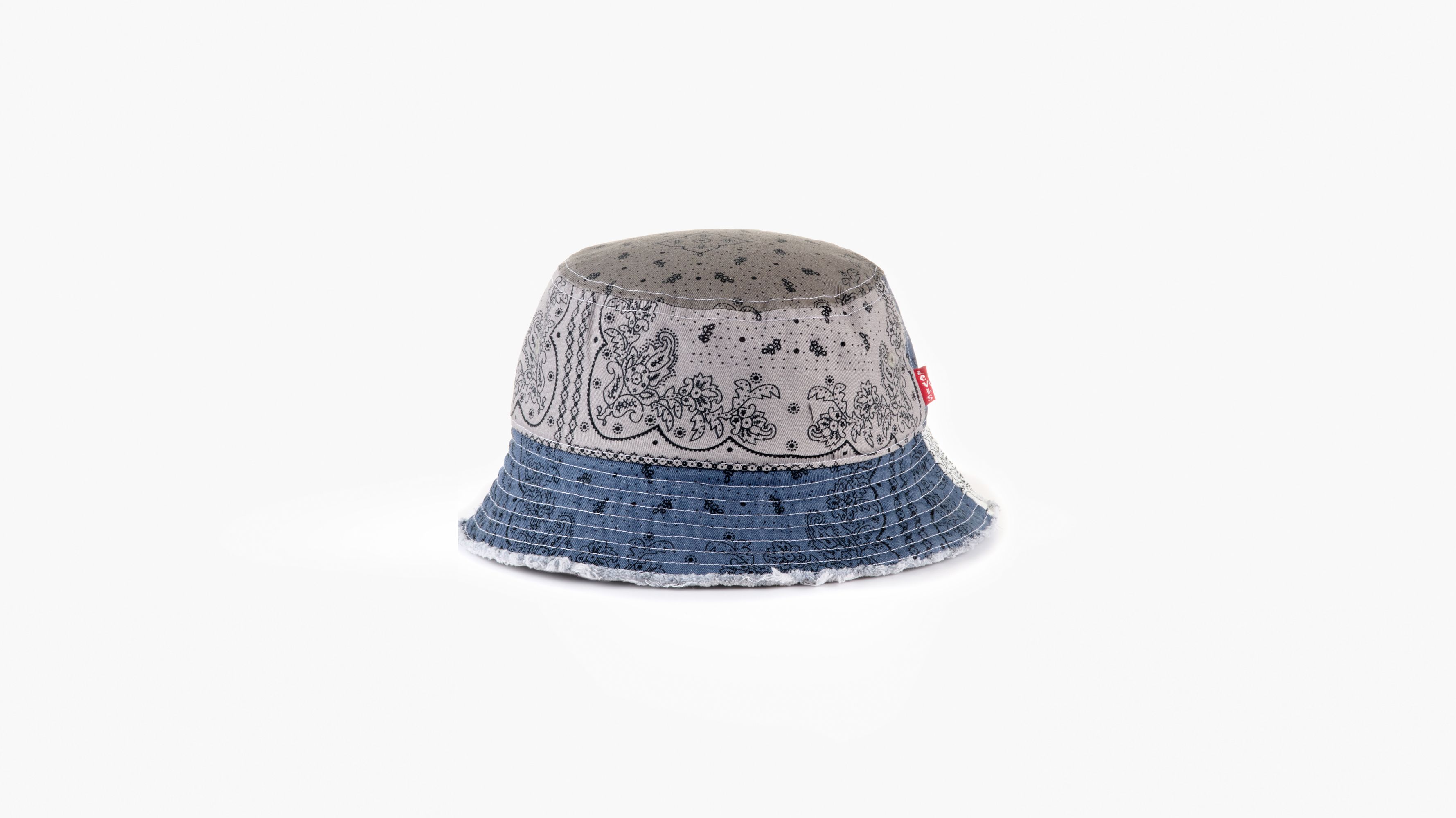 Patchwork Bucket Hat - Multi-color