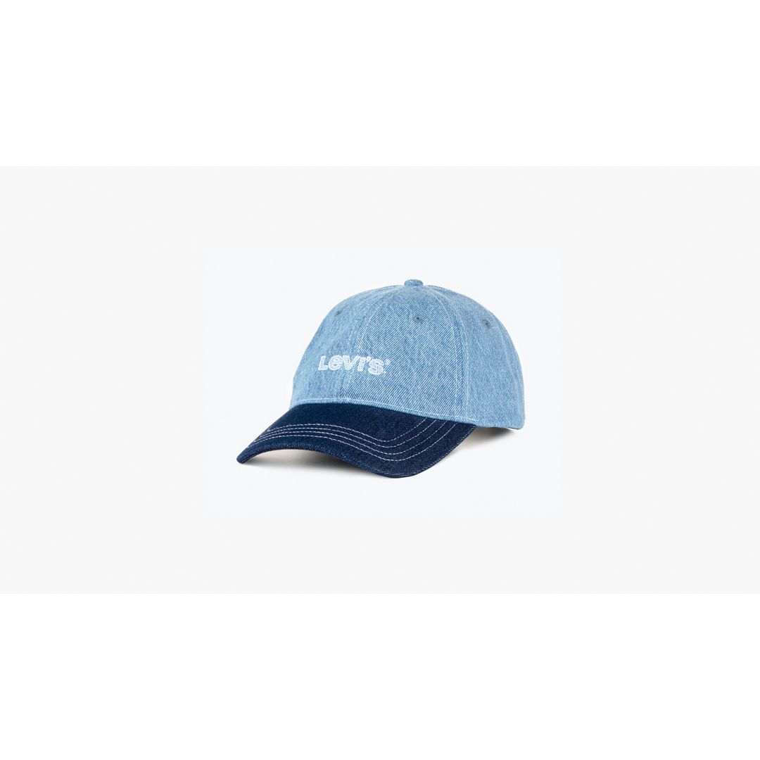 Levi's Denim Cap In Blue