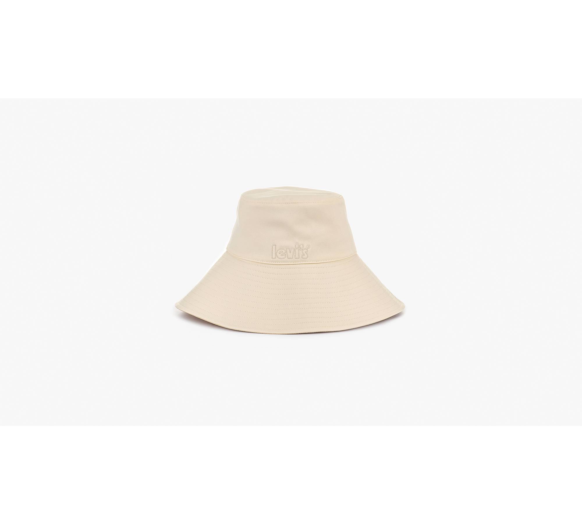 Reversible Wide Brim Sun Hat - Brown