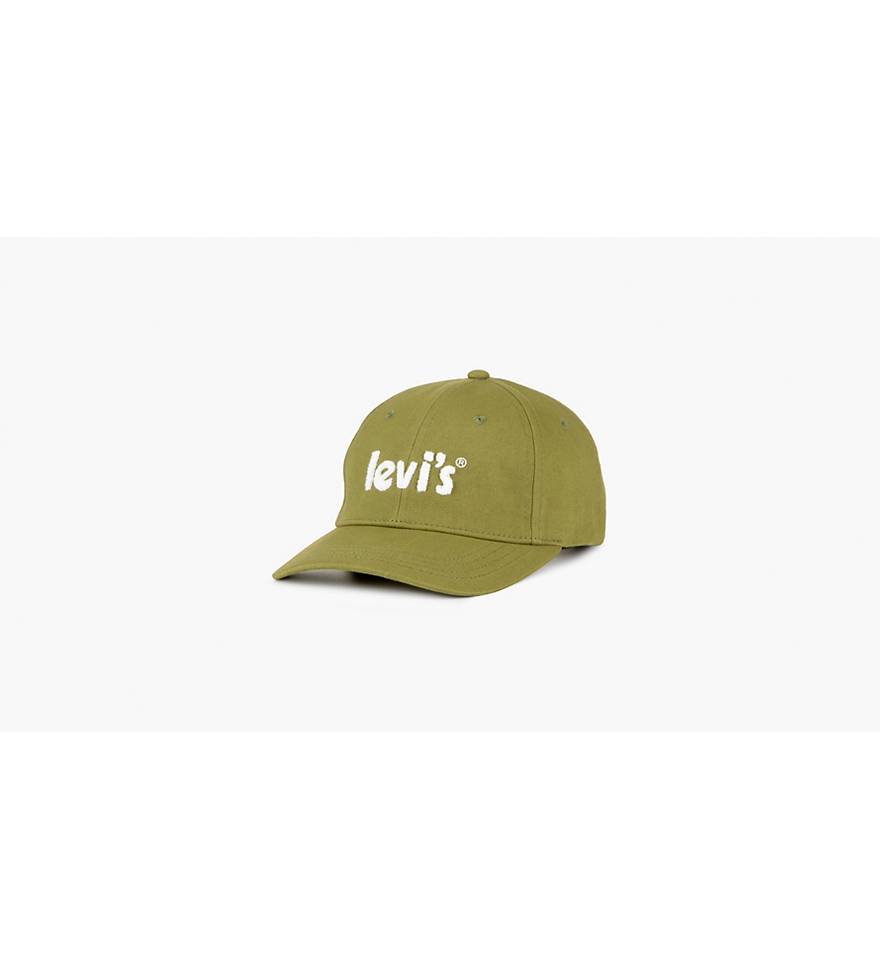 Baseball Cap With Poster Logo - Green | Levi's® US